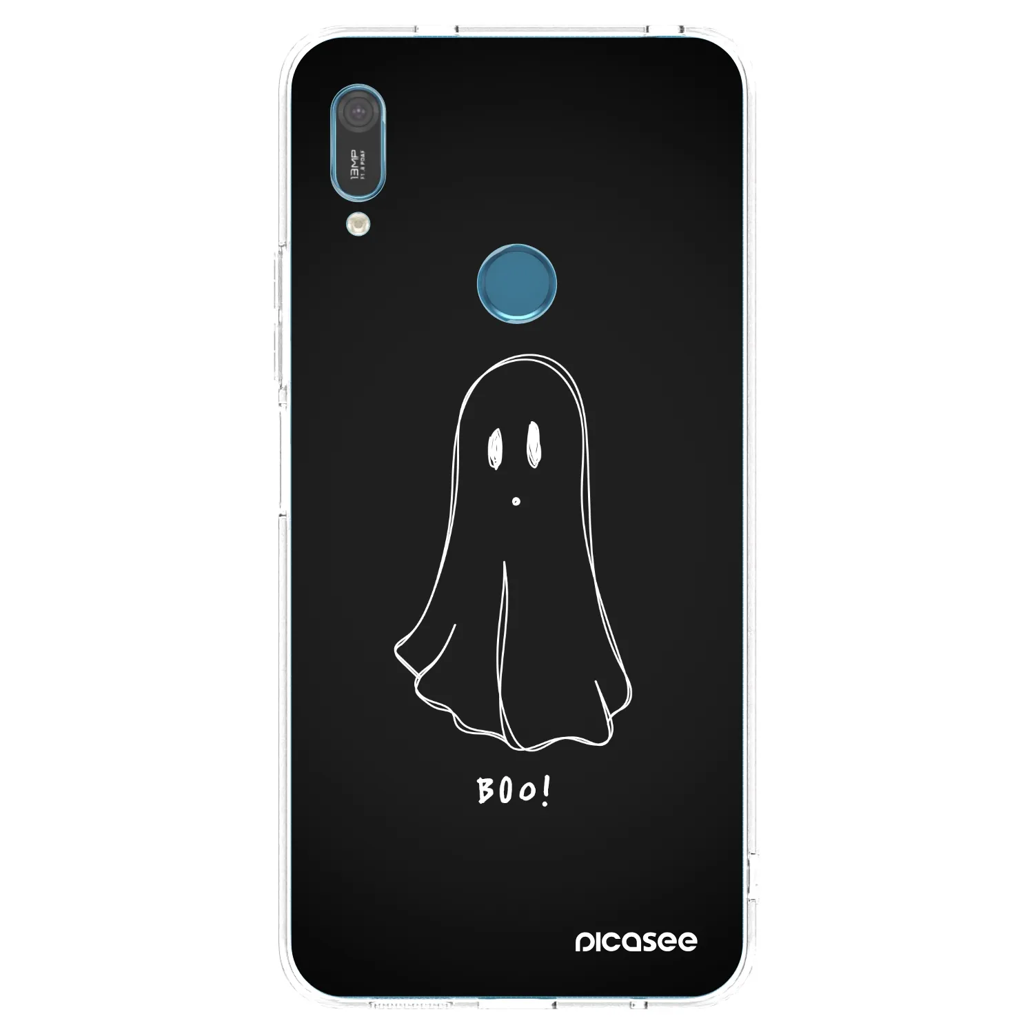 Picasee διαφανής θήκη σιλικόνης Huawei Y6 2019 - Ghost 2