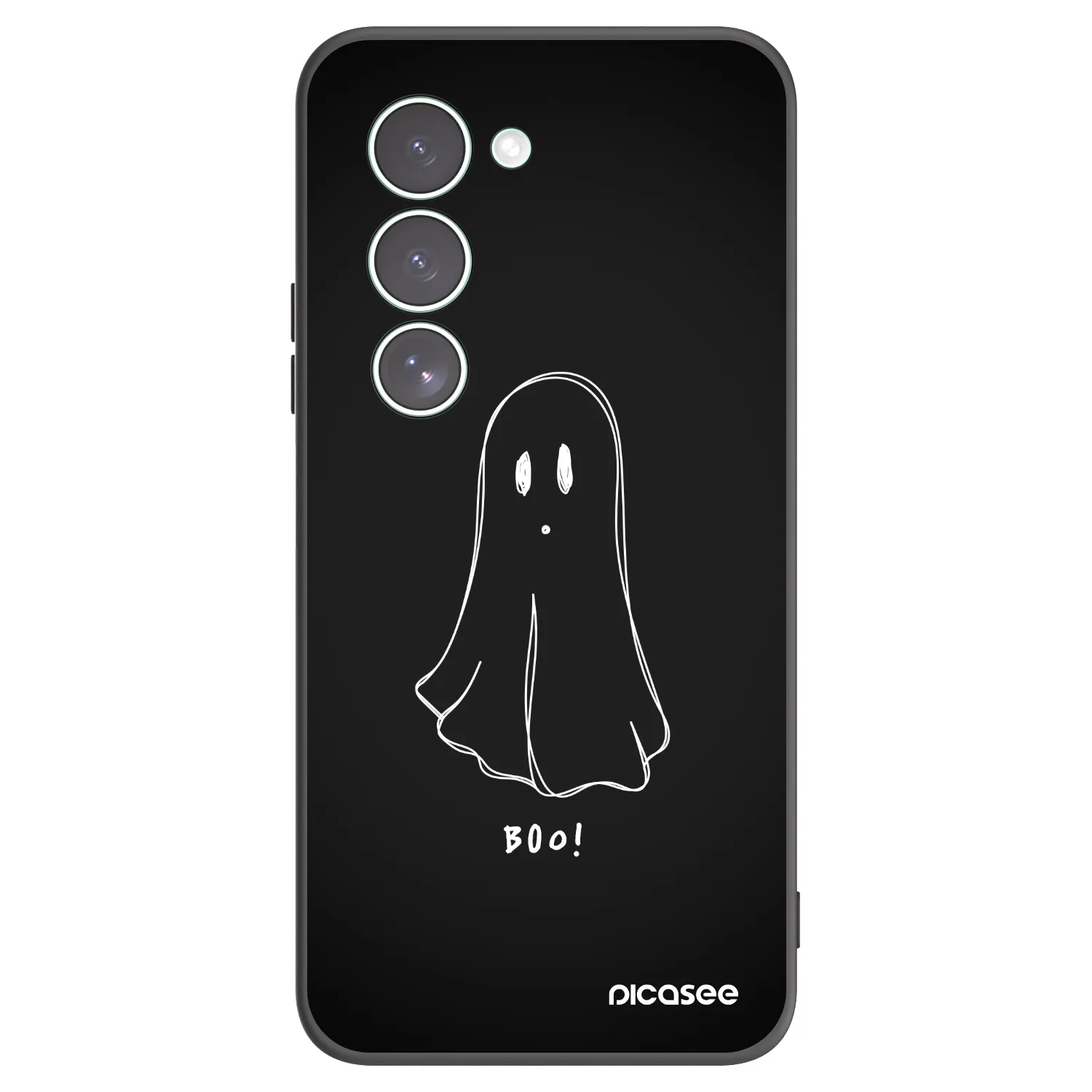 Picasee Μαύρη θήκη σιλικόνης για Xiaomi Redmi 15 5G - Ghost 2