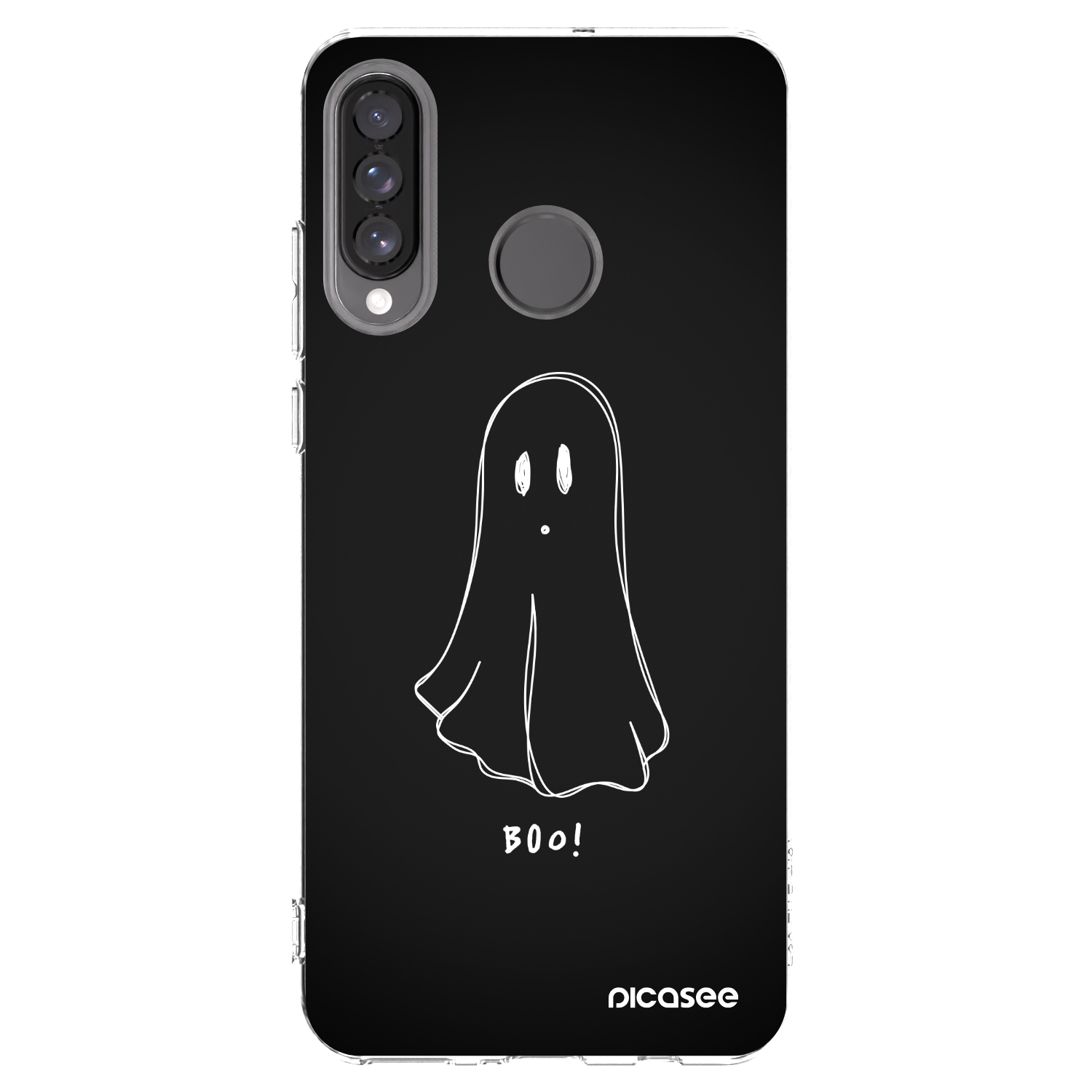 Picasee διαφανής θήκη σιλικόνης Huawei P30 Lite - Ghost 2