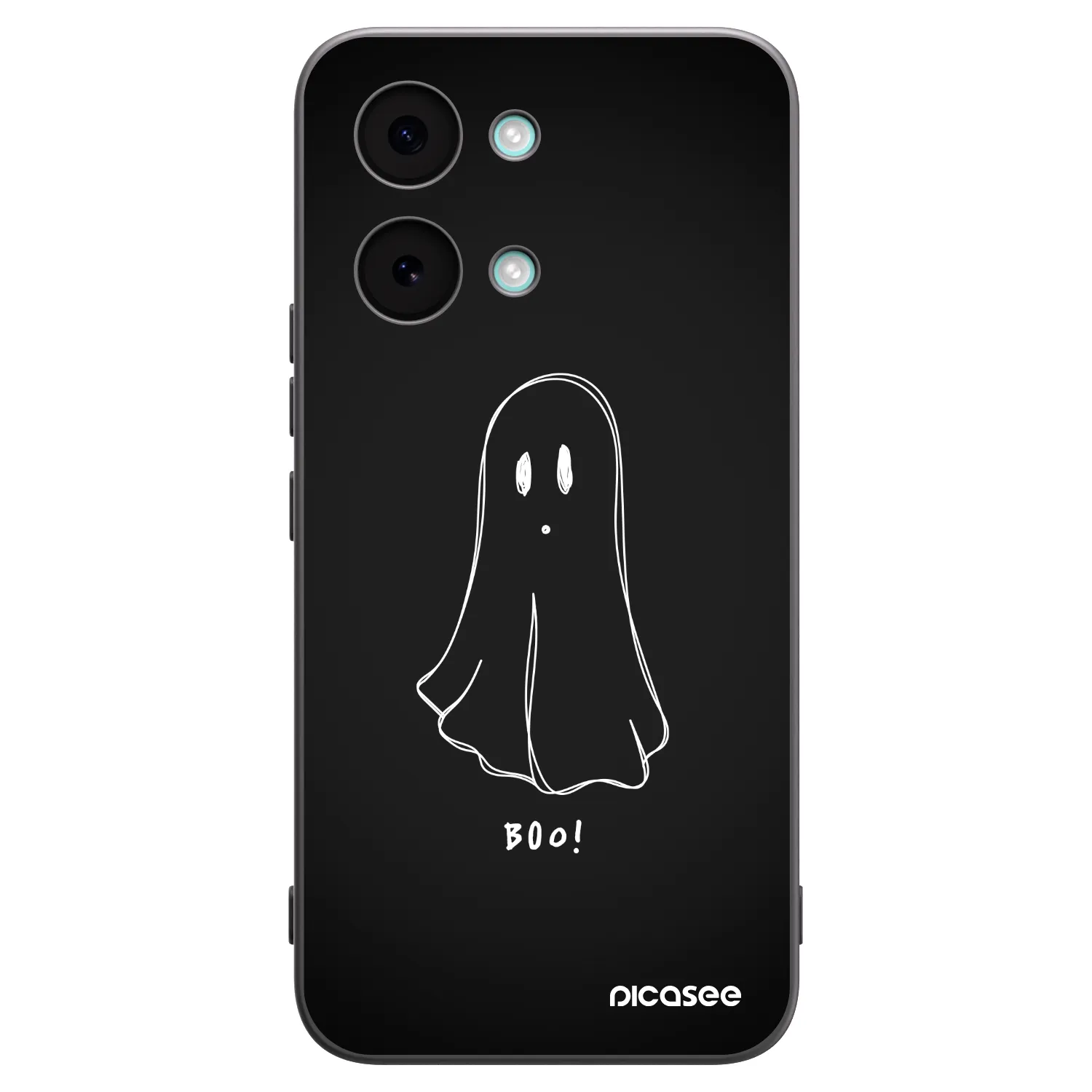 Picasee Μαύρη θήκη σιλικόνης για Xiaomi Poco X8 Pro Max - Ghost 2
