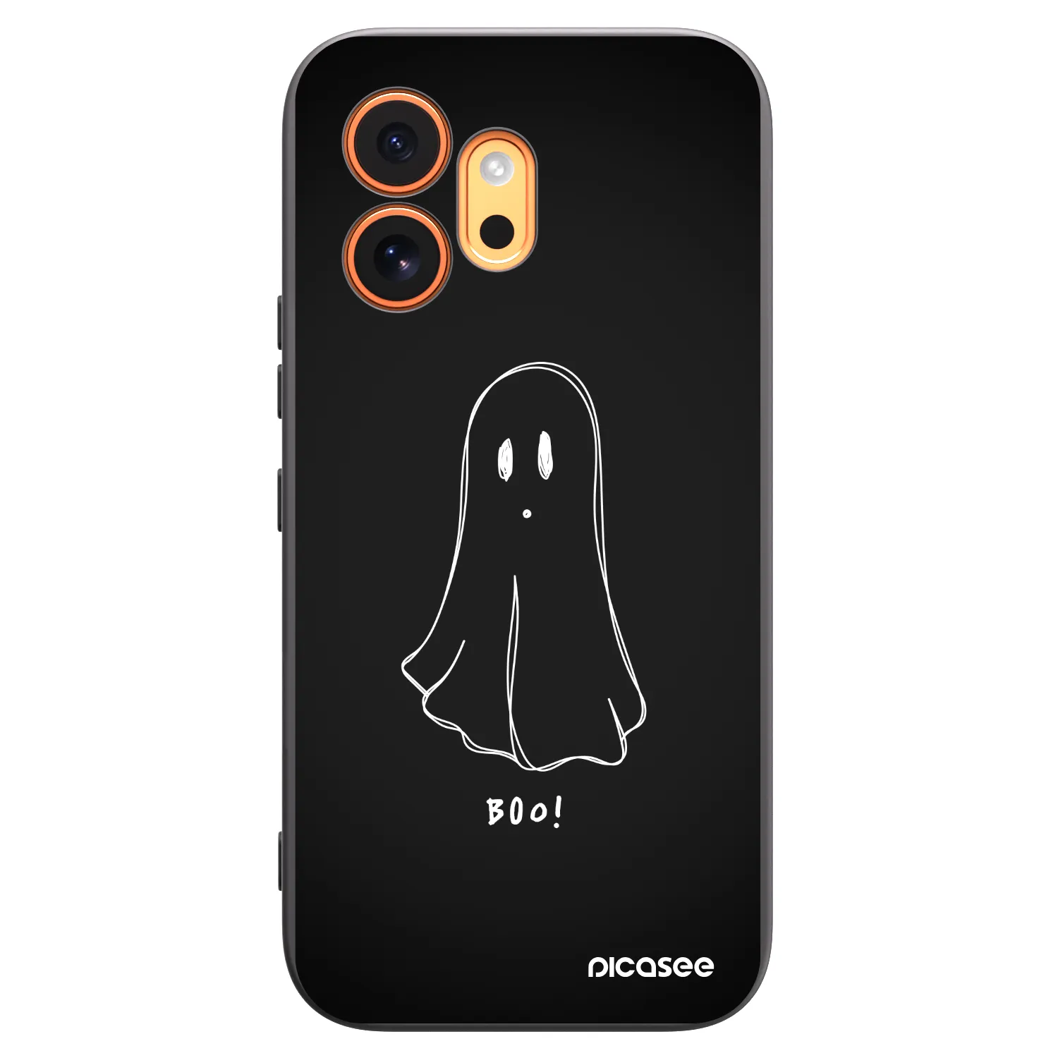 Picasee Μαύρη θήκη σιλικόνης για Honor 600 - Ghost 2