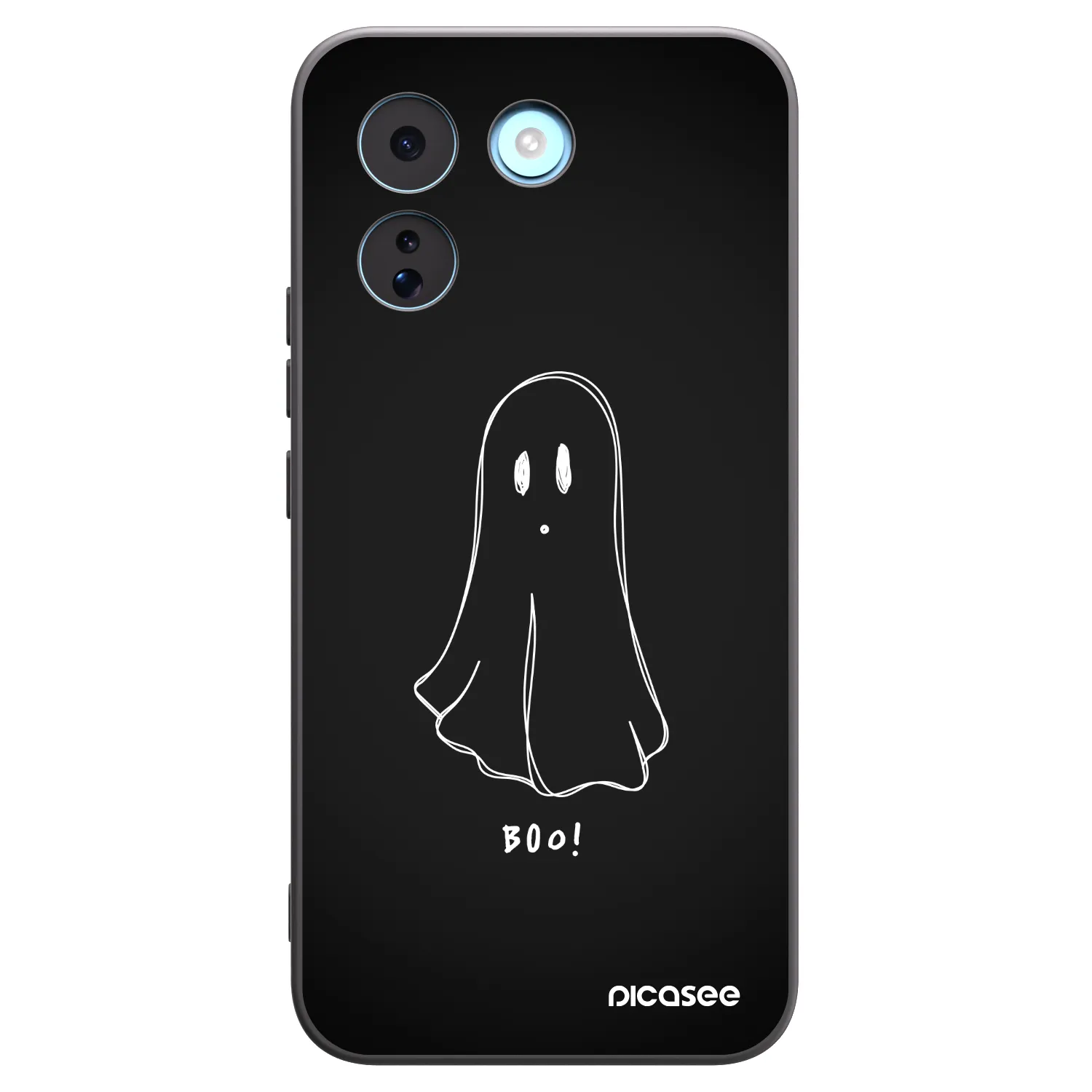 Picasee Μαύρη θήκη σιλικόνης για Xiaomi Redmi Note 17 Pro MAX 5G - Ghost 2