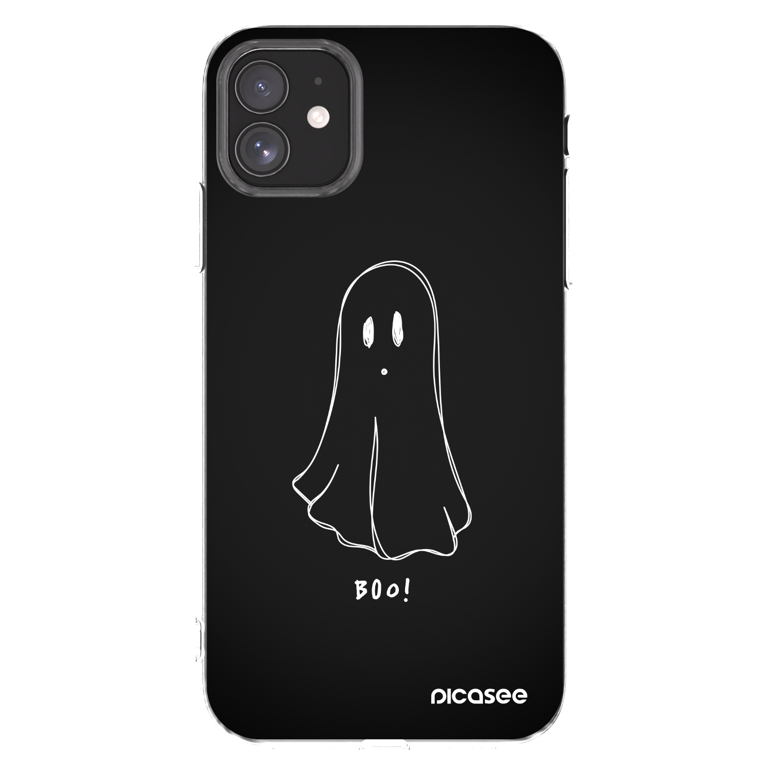 Picasee διαφανής θήκη σιλικόνης Apple iPhone 11 - Ghost 2