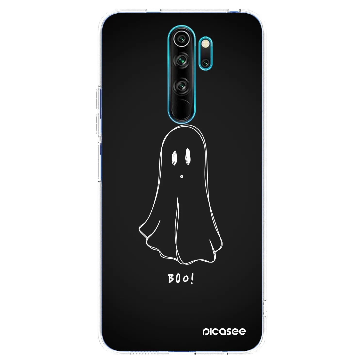 Picasee διαφανής θήκη σιλικόνης Xiaomi Redmi Note 8 Pro - Ghost 2