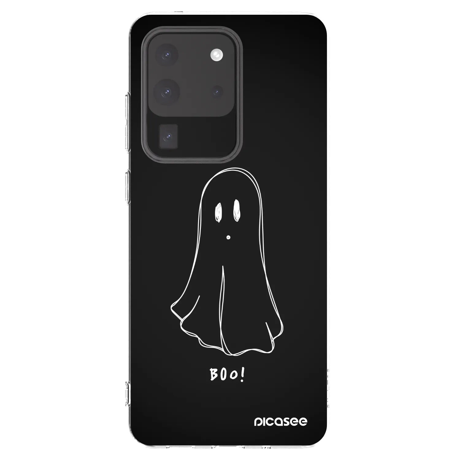 Picasee διαφανής θήκη σιλικόνης Samsung Galaxy S20 Ultra 5G G988F - Ghost 2