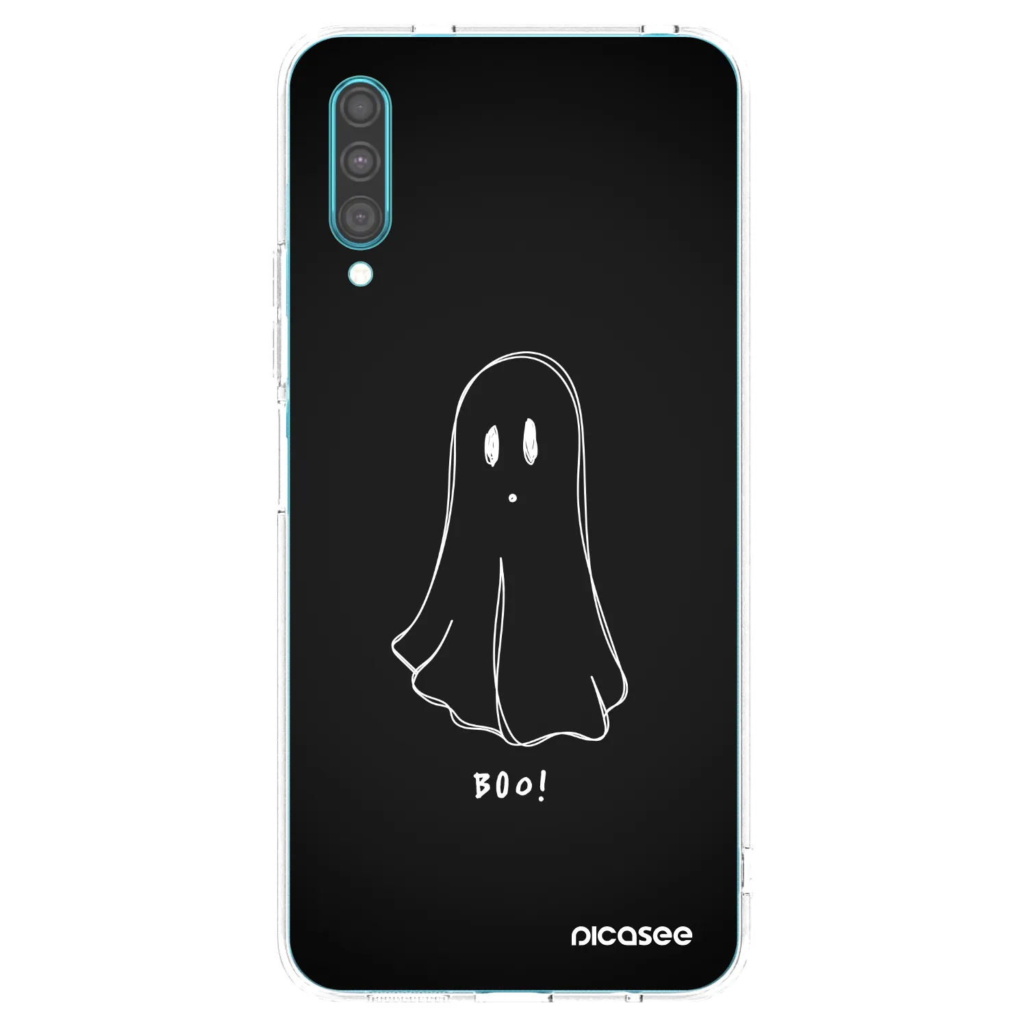 Picasee διαφανής θήκη σιλικόνης Samsung Galaxy A30s A307F - Ghost 2