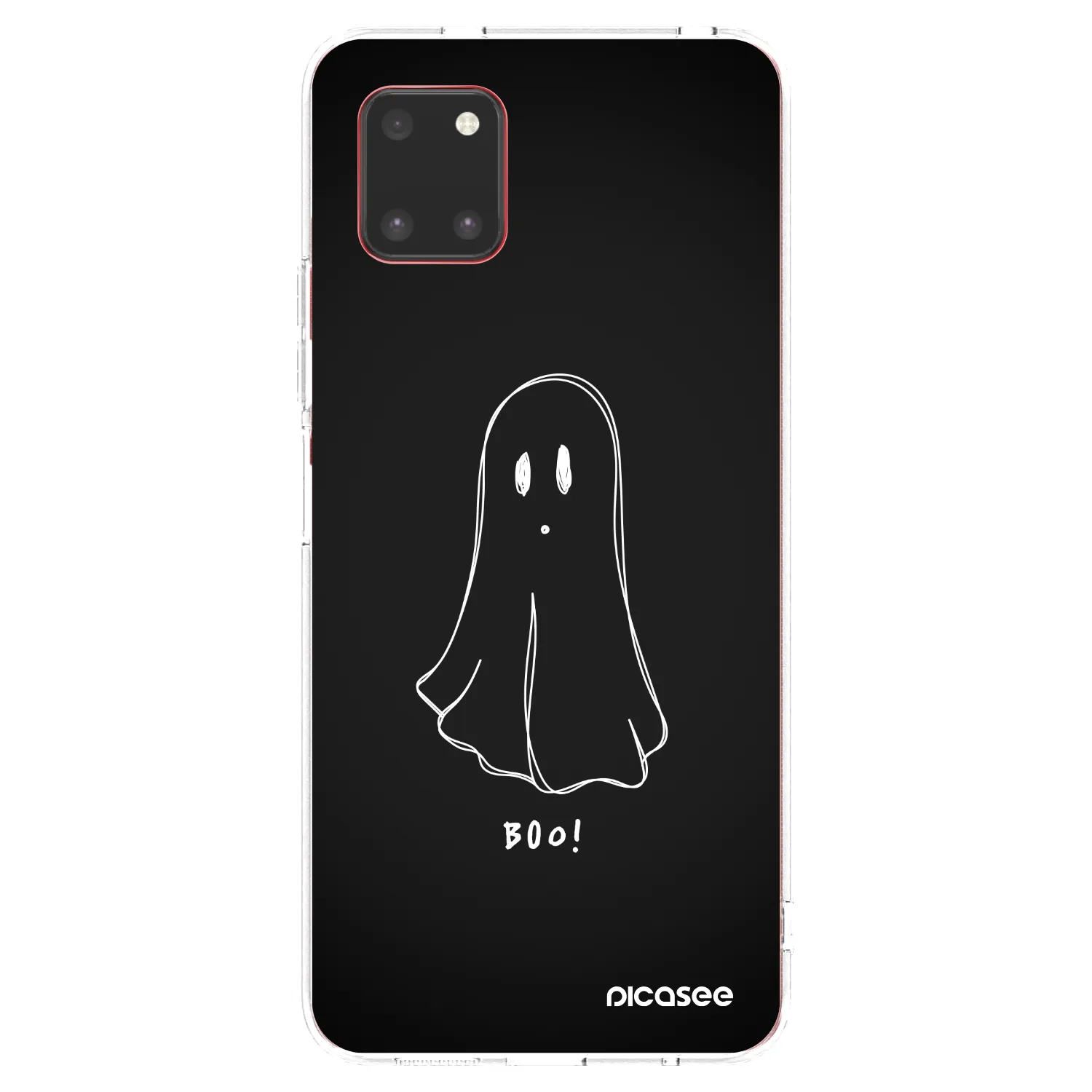 Picasee διαφανής θήκη σιλικόνης Samsung Galaxy Note 10 Lite N770F - Ghost 2