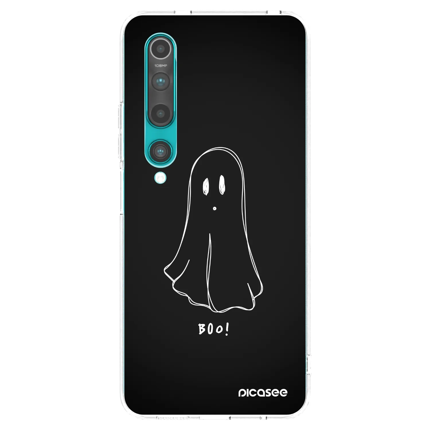 Picasee διαφανής θήκη σιλικόνης Xiaomi Mi 10 - Ghost 2