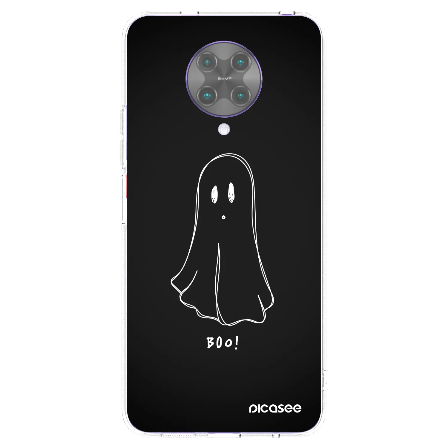 Picasee διαφανής θήκη σιλικόνης Xiaomi Poco F2 Pro - Ghost 2