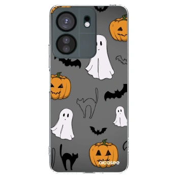 Picasee διαφανής θήκη σιλικόνης Xiaomi Redmi 13C 4G - Spooky crew
