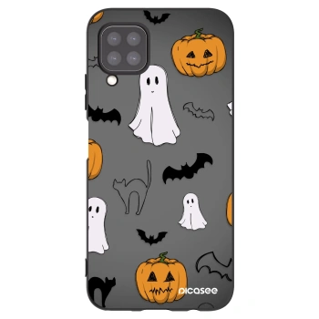 Picasee Μαύρη θήκη σιλικόνης για Huawei P40 Lite - Spooky crew