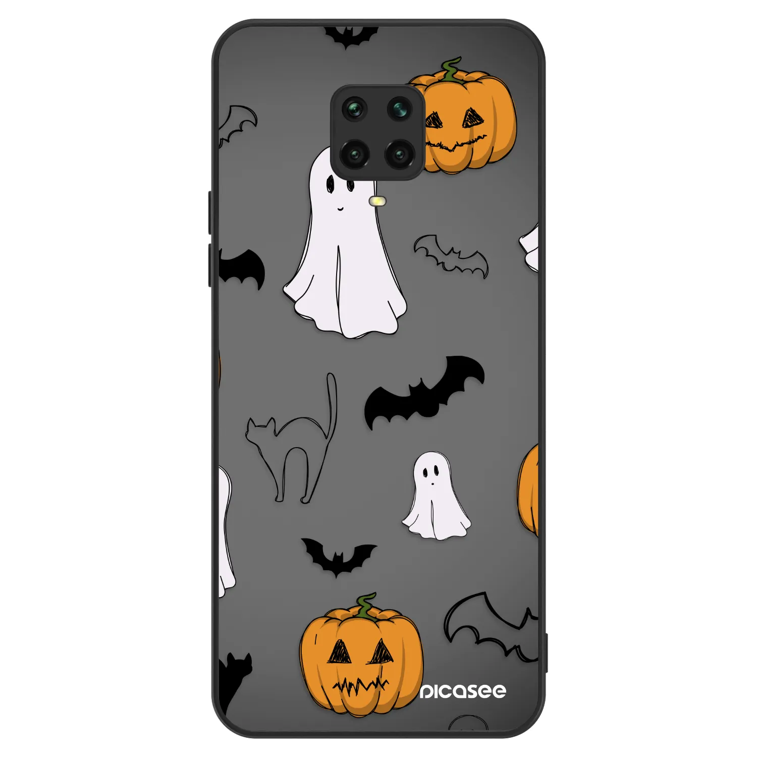Picasee ULTIMATE CASE για Xiaomi Redmi Note 9 Pro - Spooky crew