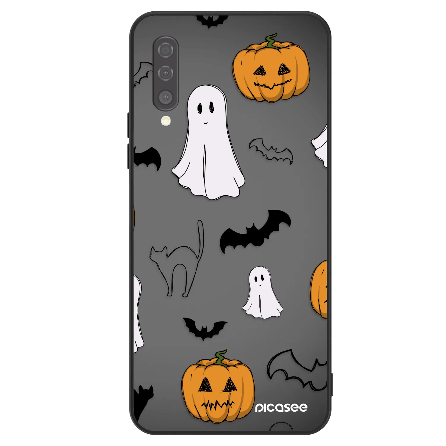 Picasee ULTIMATE CASE για Samsung Galaxy A50 A505F - Spooky crew