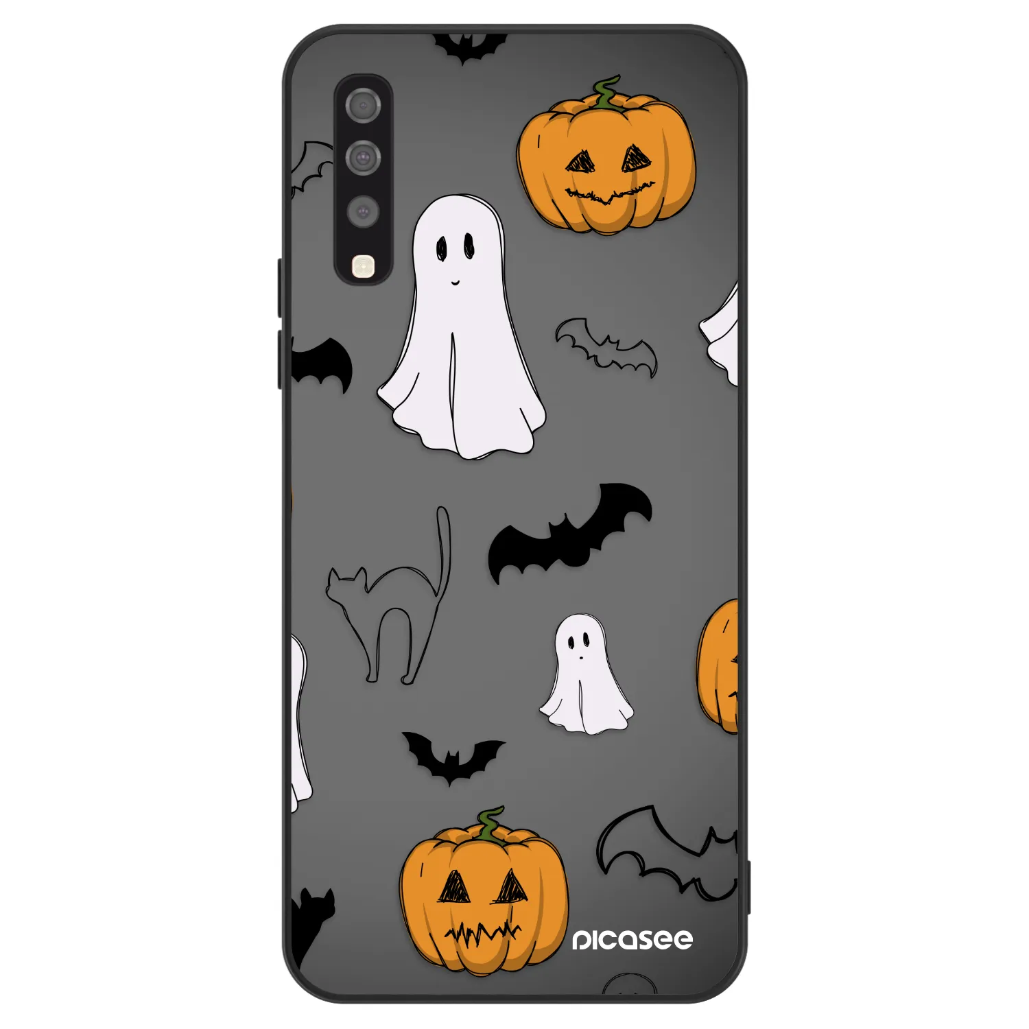 Picasee ULTIMATE CASE για Samsung Galaxy A70 A705F - Spooky crew