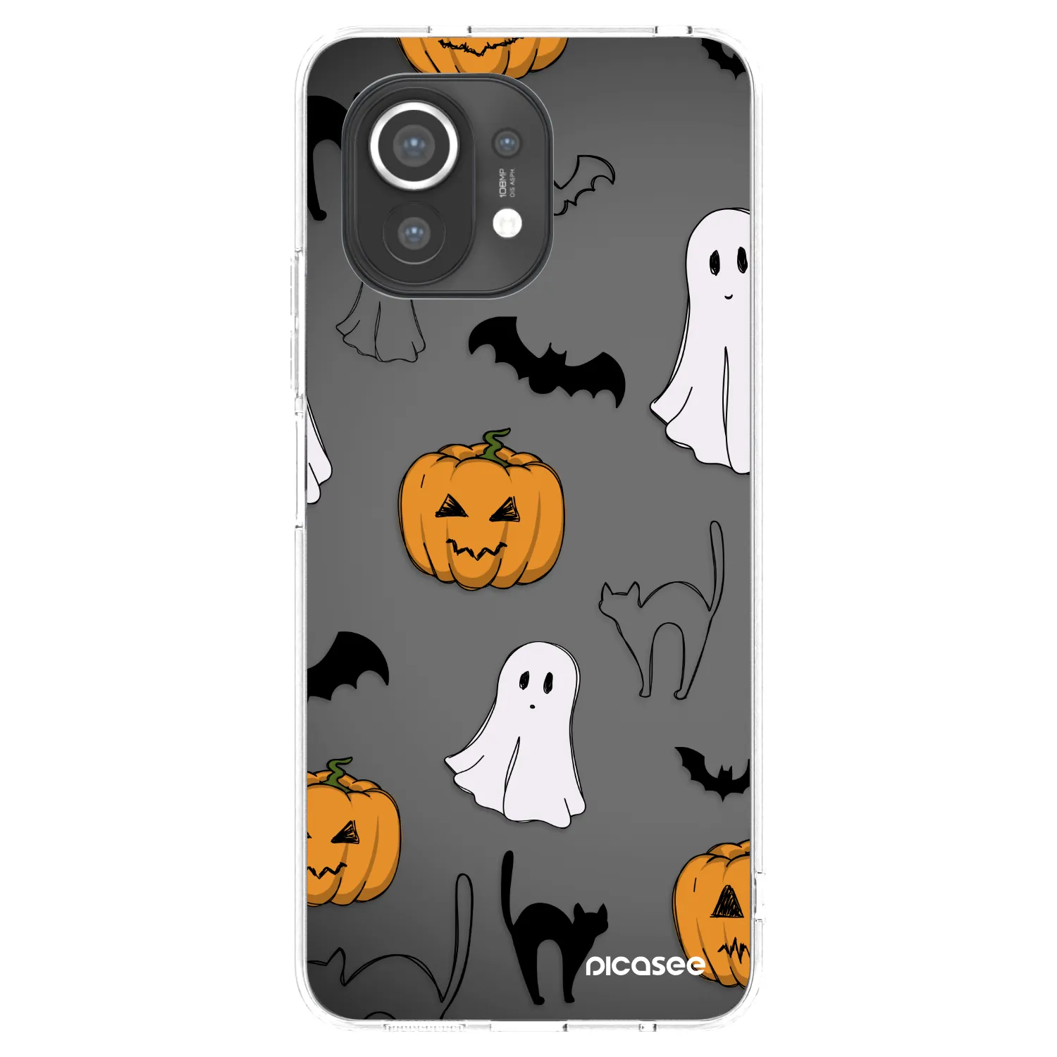 Picasee διαφανής θήκη σιλικόνης Xiaomi Mi 11 - Spooky crew
