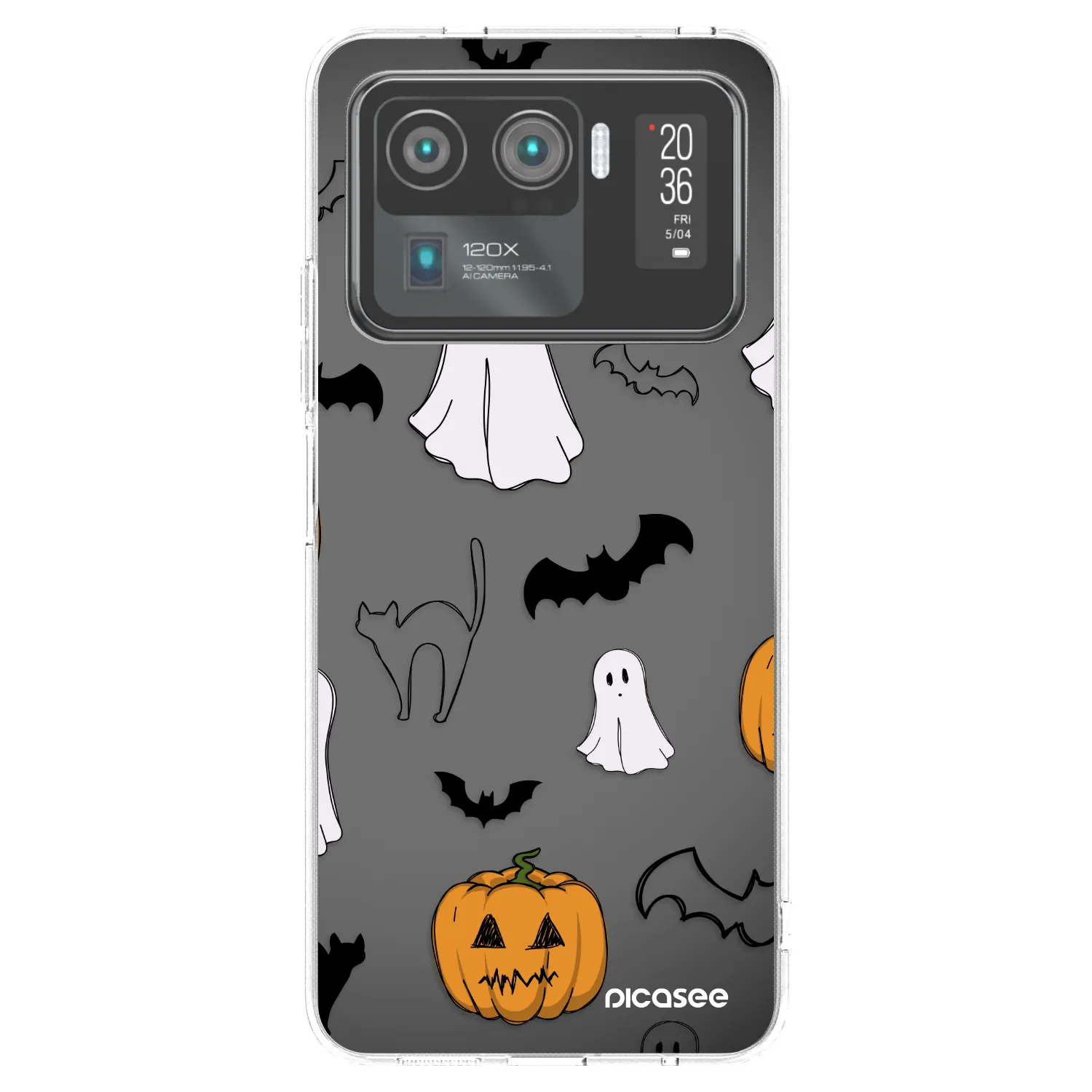 Picasee διαφανής θήκη σιλικόνης Xiaomi Mi 11 Ultra - Spooky crew
