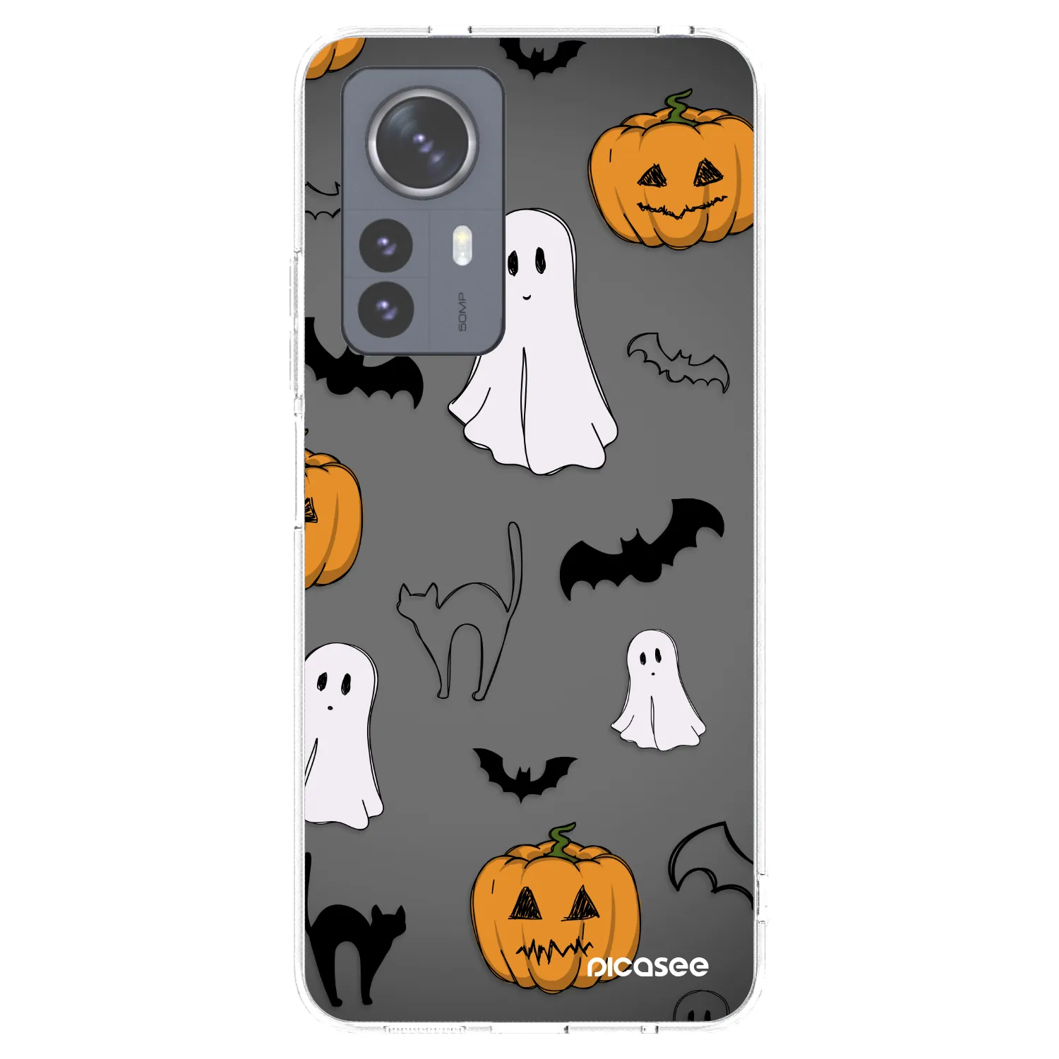 Picasee διαφανής θήκη σιλικόνης Xiaomi 12 Pro - Spooky crew