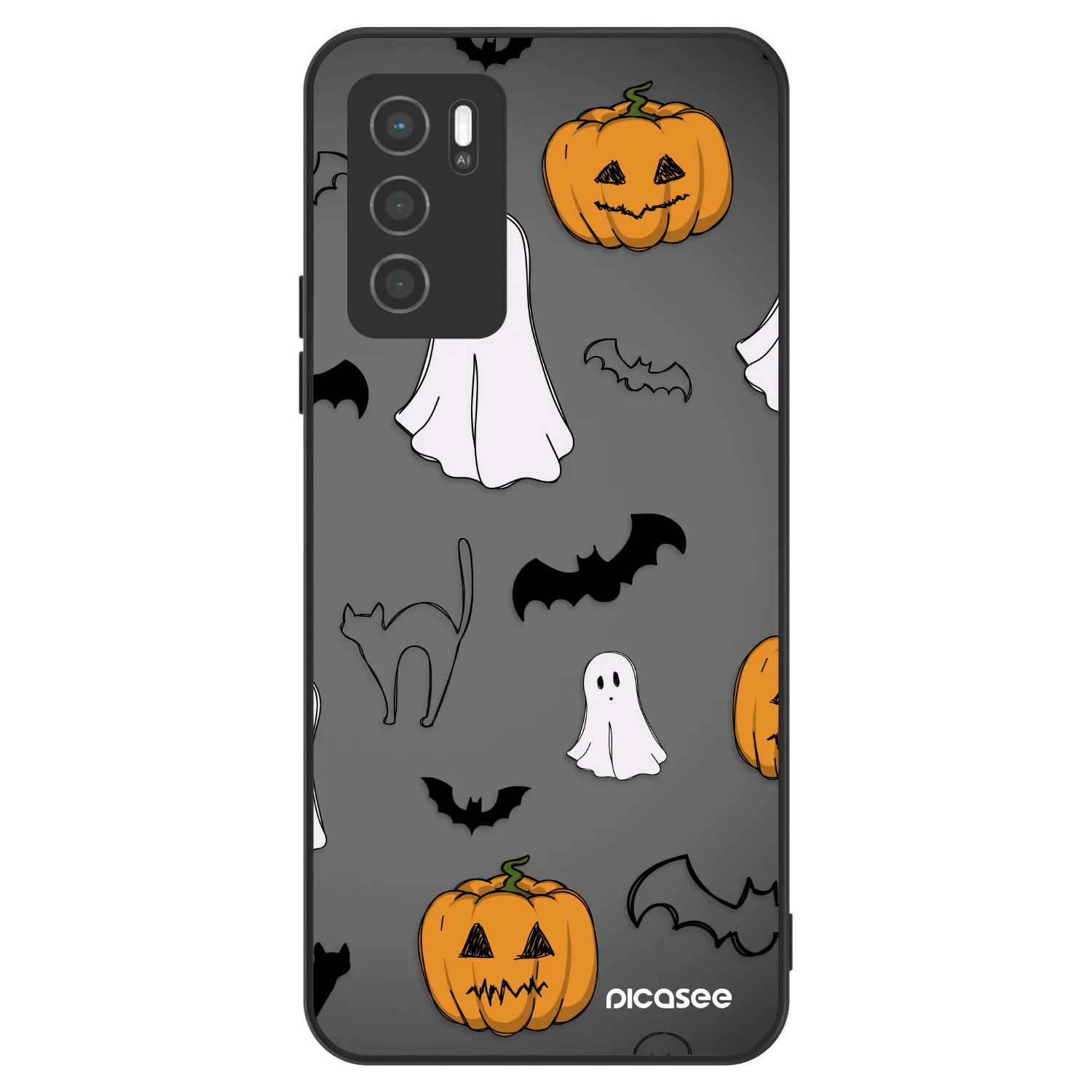 Picasee ULTIMATE CASE για OPPO A16s - Spooky crew