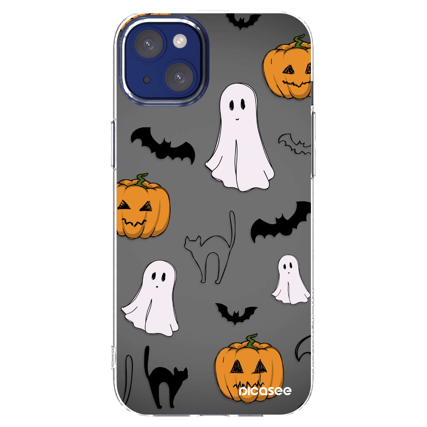 Picasee διαφανής θήκη σιλικόνης Apple iPhone 14 Plus - Spooky crew