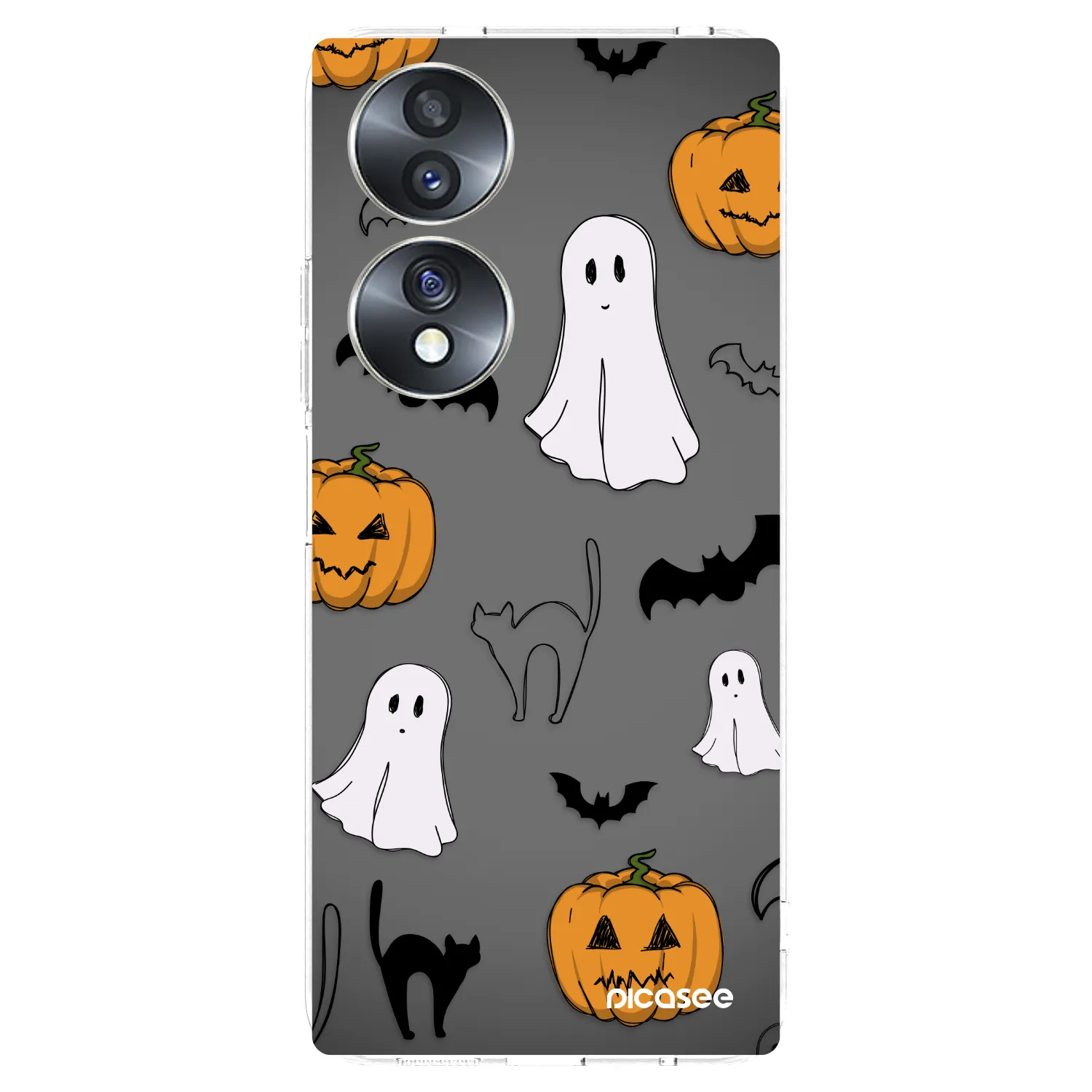 Picasee διαφανής θήκη σιλικόνης Honor 70 - Spooky crew