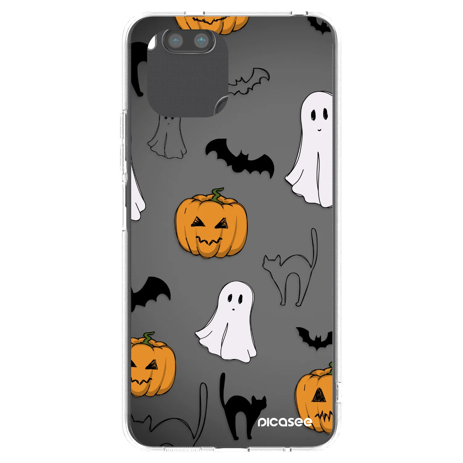 Picasee διαφανής θήκη σιλικόνης Xiaomi Redmi A1 - Spooky crew