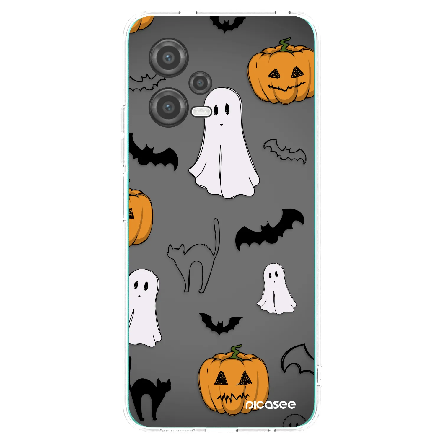 Picasee διαφανής θήκη σιλικόνης Xiaomi Poco X5 - Spooky crew