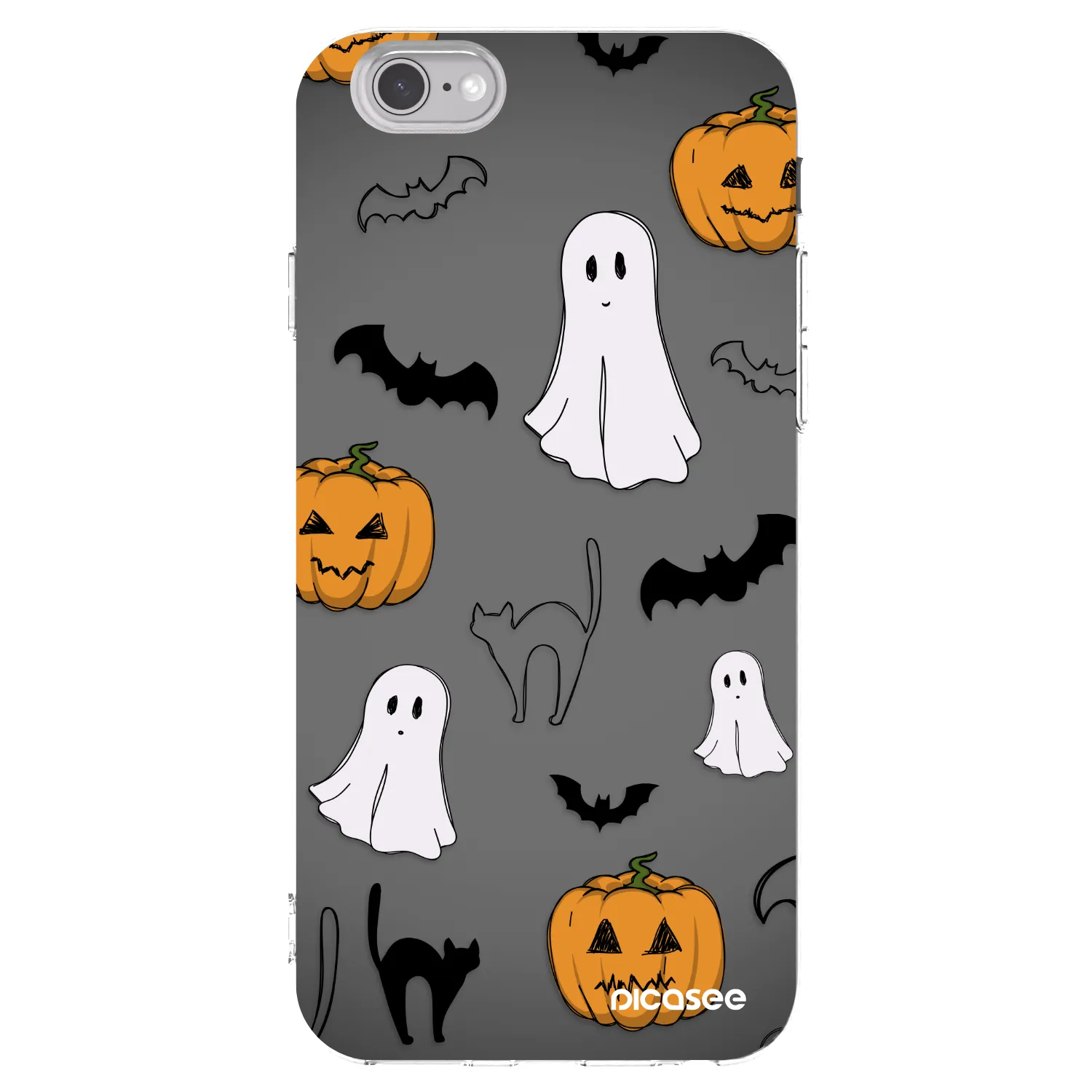 Picasee διαφανής θήκη σιλικόνης Apple iPhone 6/6S - Spooky crew