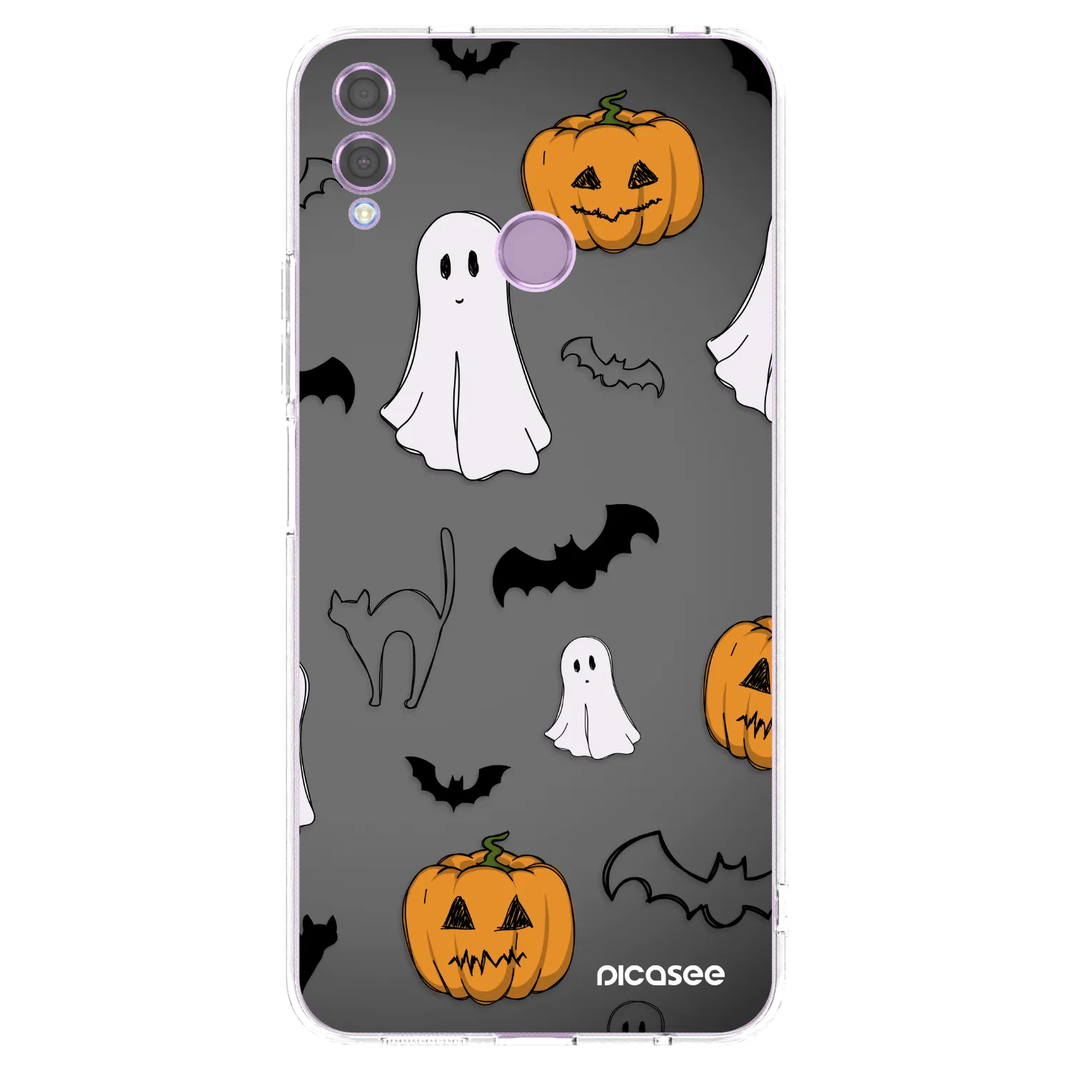 Picasee διαφανής θήκη σιλικόνης Honor 8X - Spooky crew