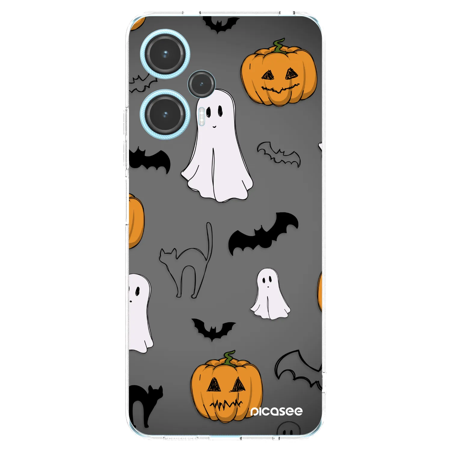 Picasee διαφανής θήκη σιλικόνης Xiaomi Poco F5 - Spooky crew
