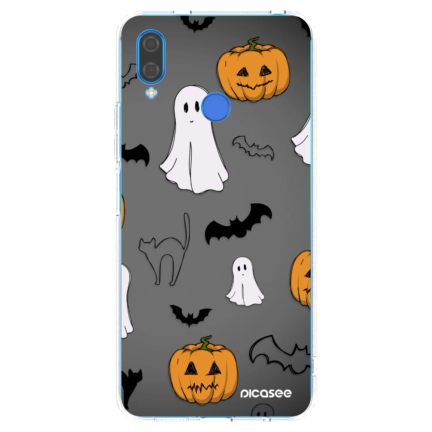 Picasee διαφανής θήκη σιλικόνης Huawei Nova 3i - Spooky crew
