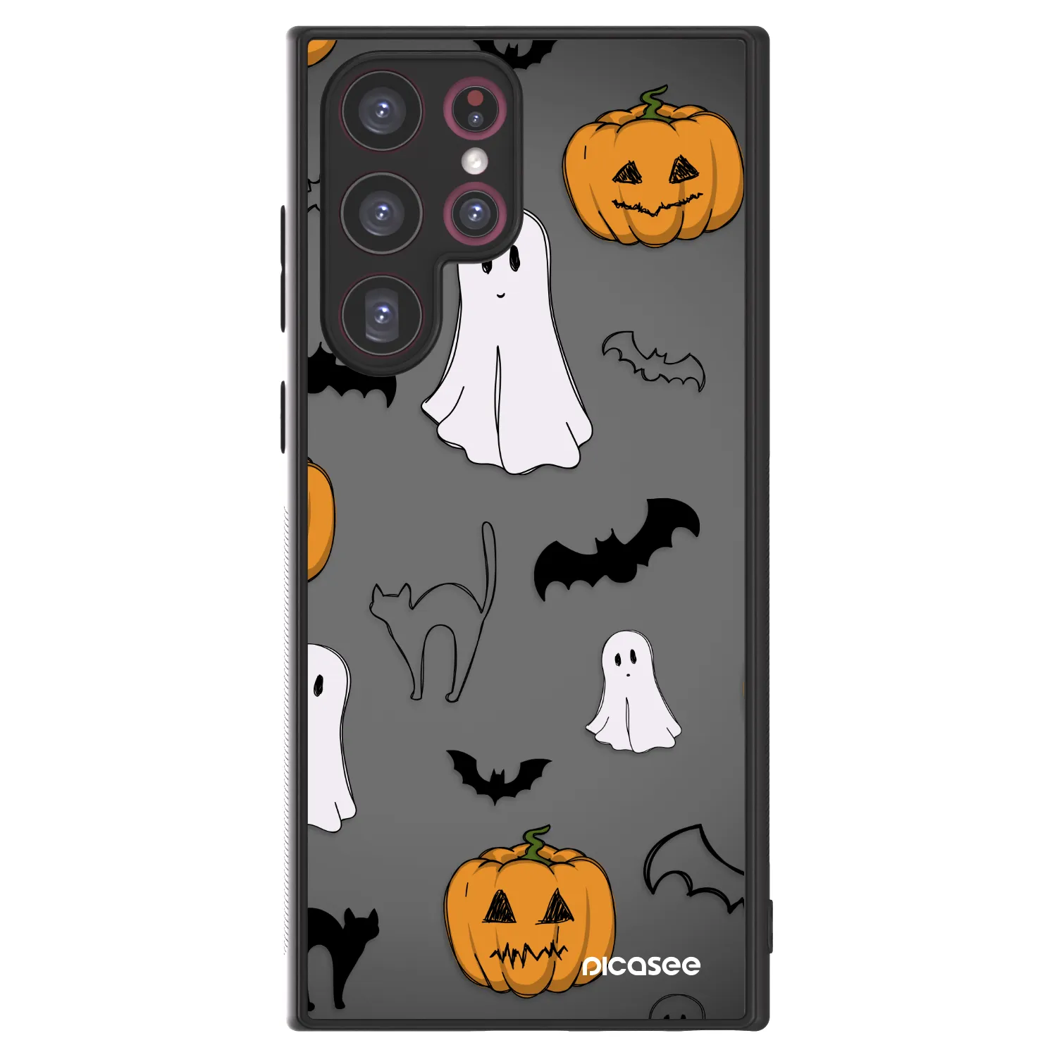 Picasee ULTIMATE CASE PowerShare για Samsung Galaxy S22 Ultra 5G - Spooky crew