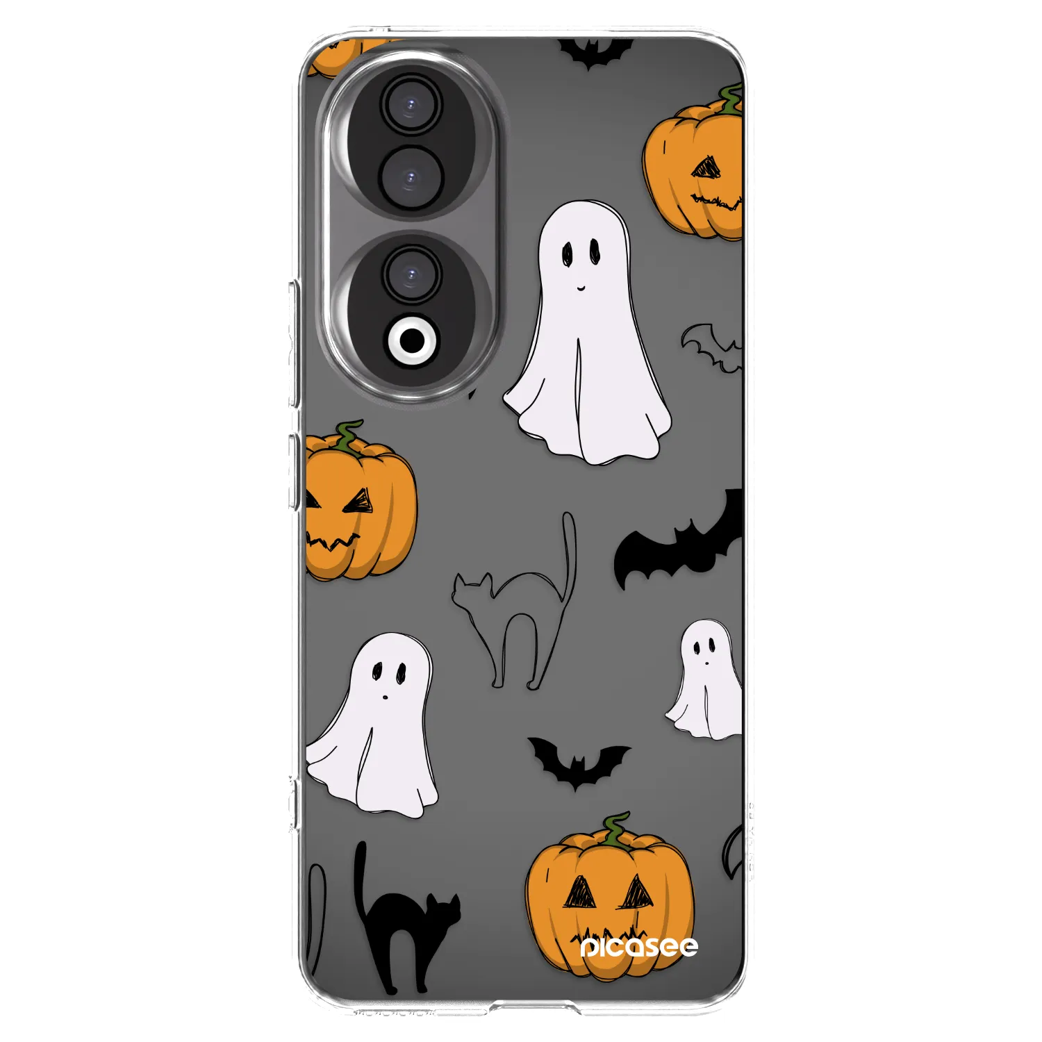 Picasee διαφανής θήκη σιλικόνης Honor 90 5G - Spooky crew