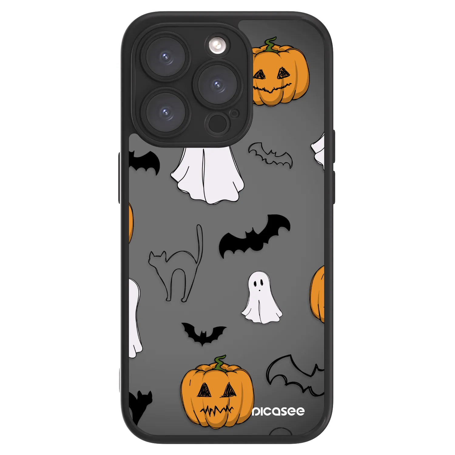 Picasee ULTIMATE CASE για Apple iPhone 15 Pro - Spooky crew