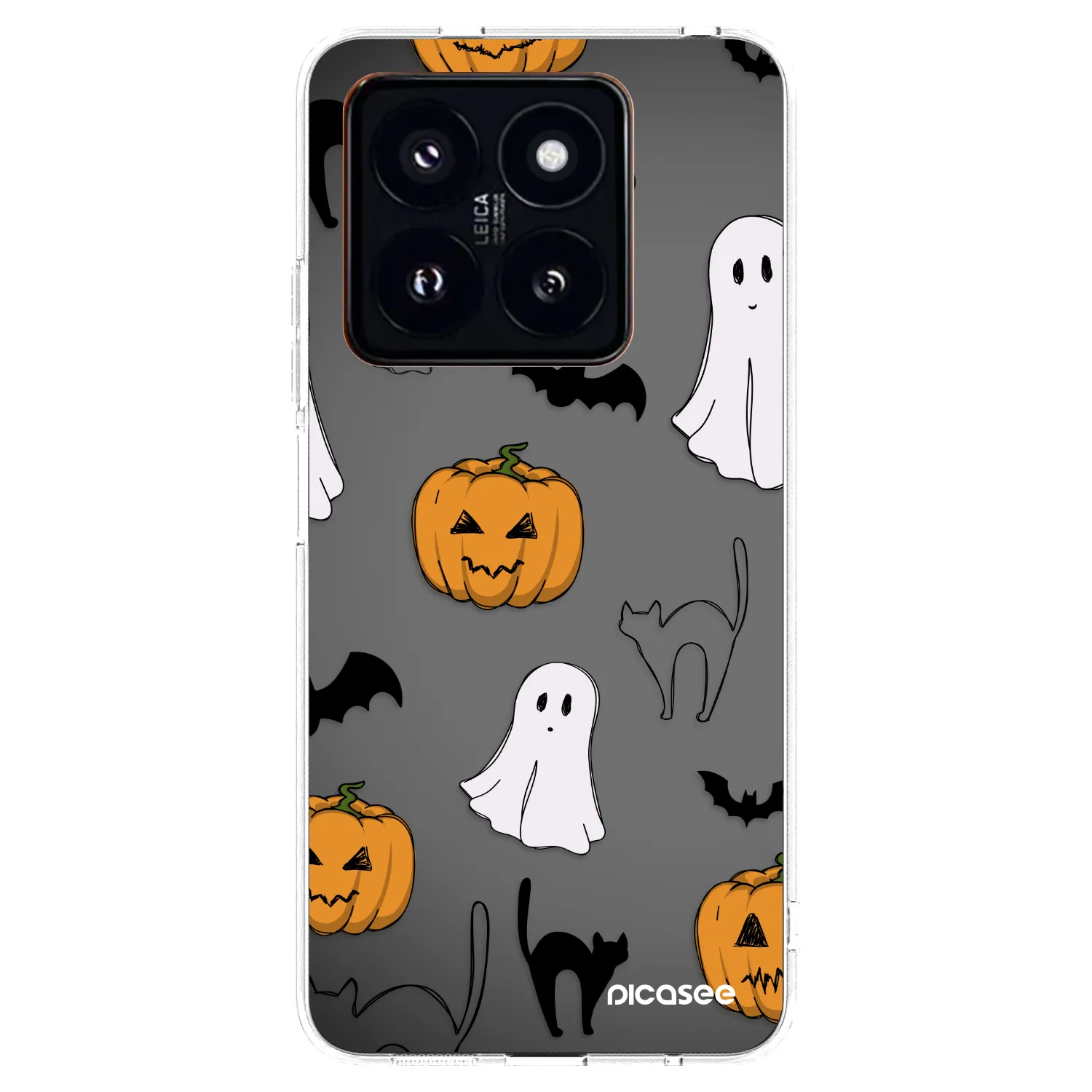 Picasee διαφανής θήκη σιλικόνης Xiaomi 14 Pro - Spooky crew