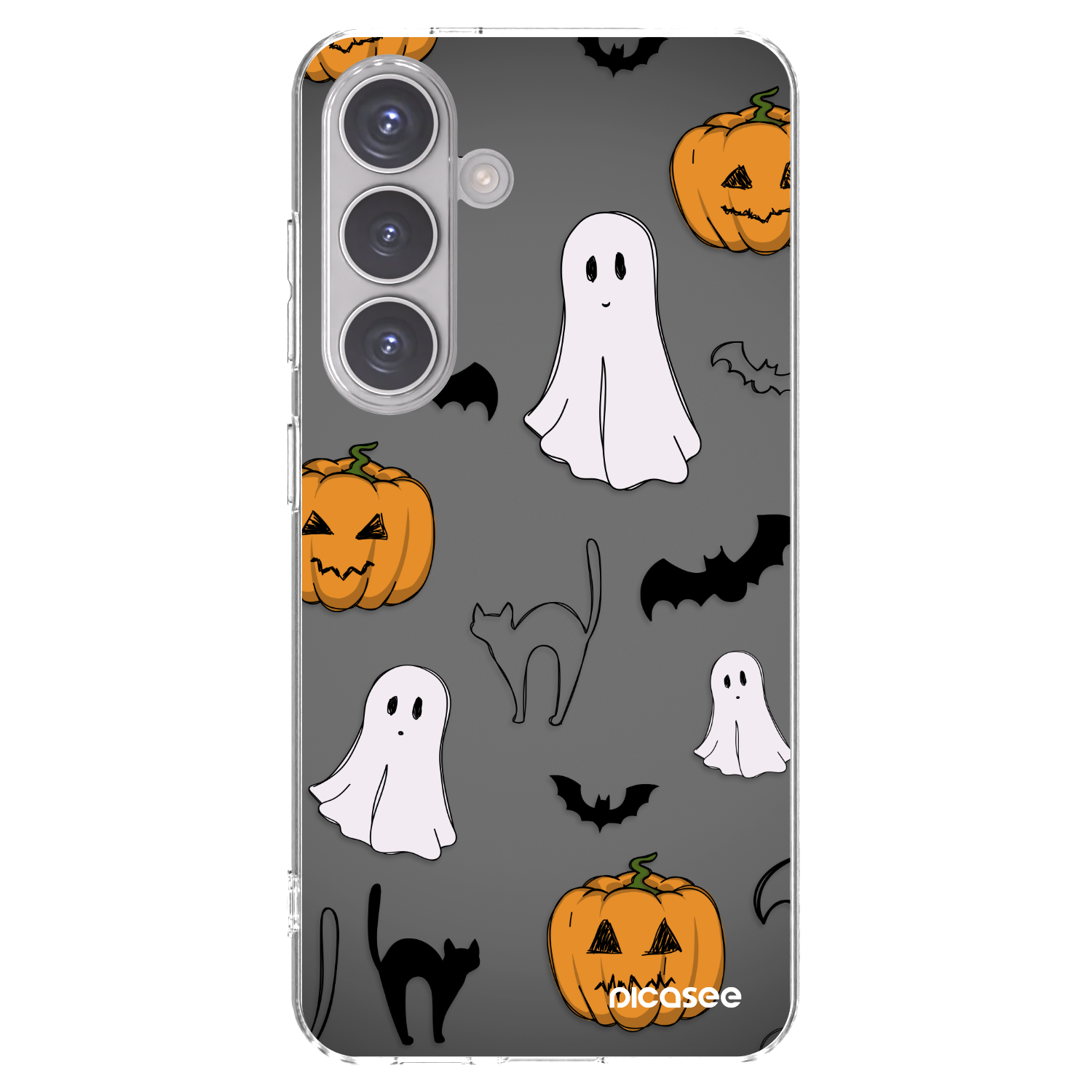 Picasee διαφανής θήκη σιλικόνης Samsung Galaxy S24 S921B 5G - Spooky crew