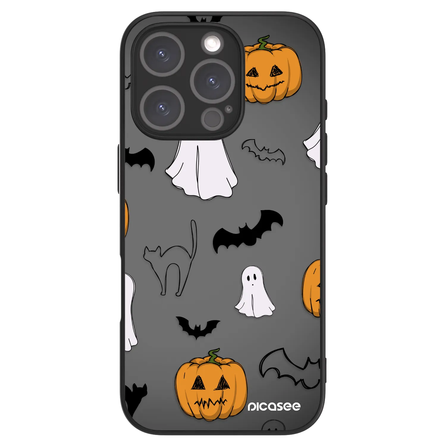 Picasee ULTIMATE CASE MagSafe pro Apple iPhone 16 Pro - Spooky crew