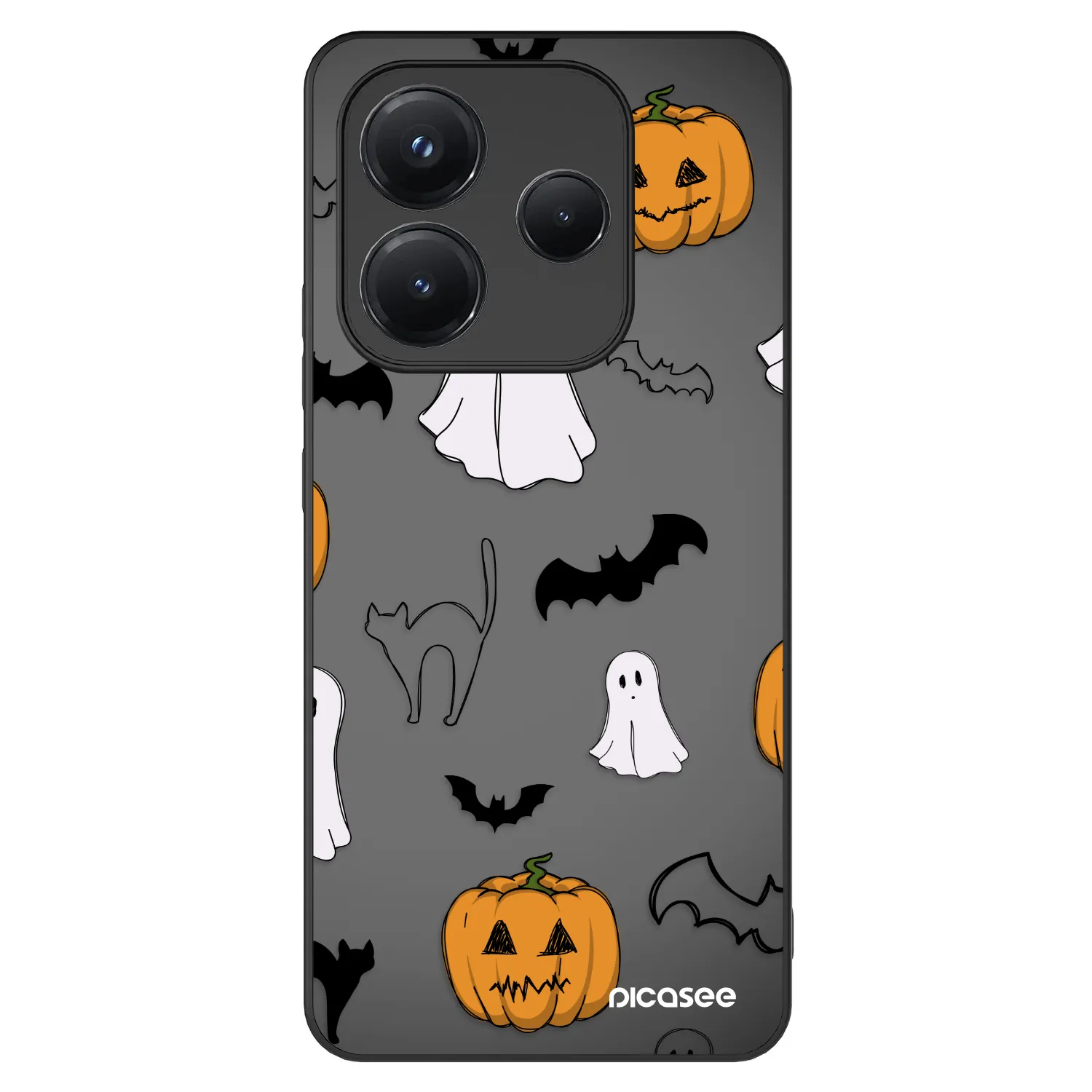 Picasee ULTIMATE CASE για Xiaomi Redmi Note 14 5G - Spooky crew