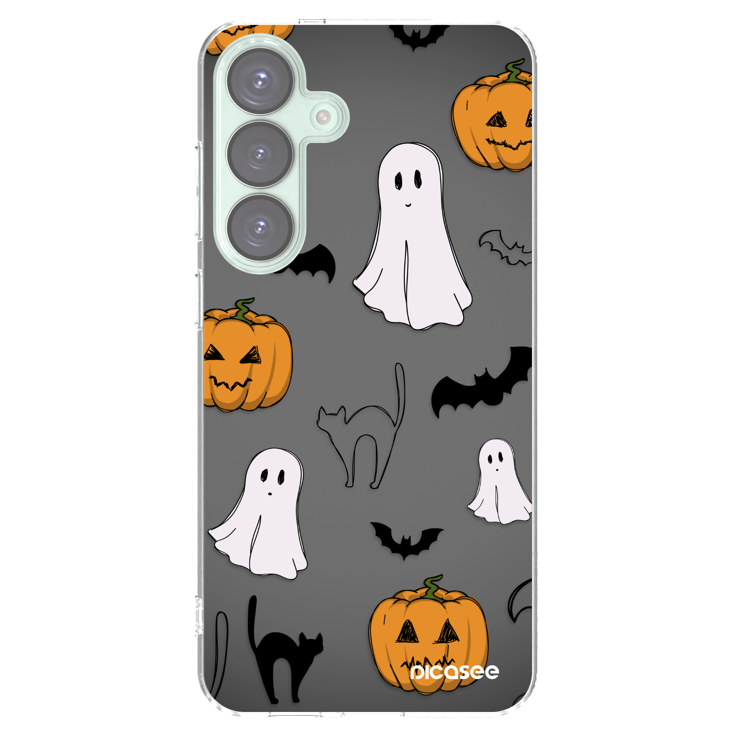 Picasee διαφανής θήκη σιλικόνης Samsung Galaxy S25+ 5G - Spooky crew