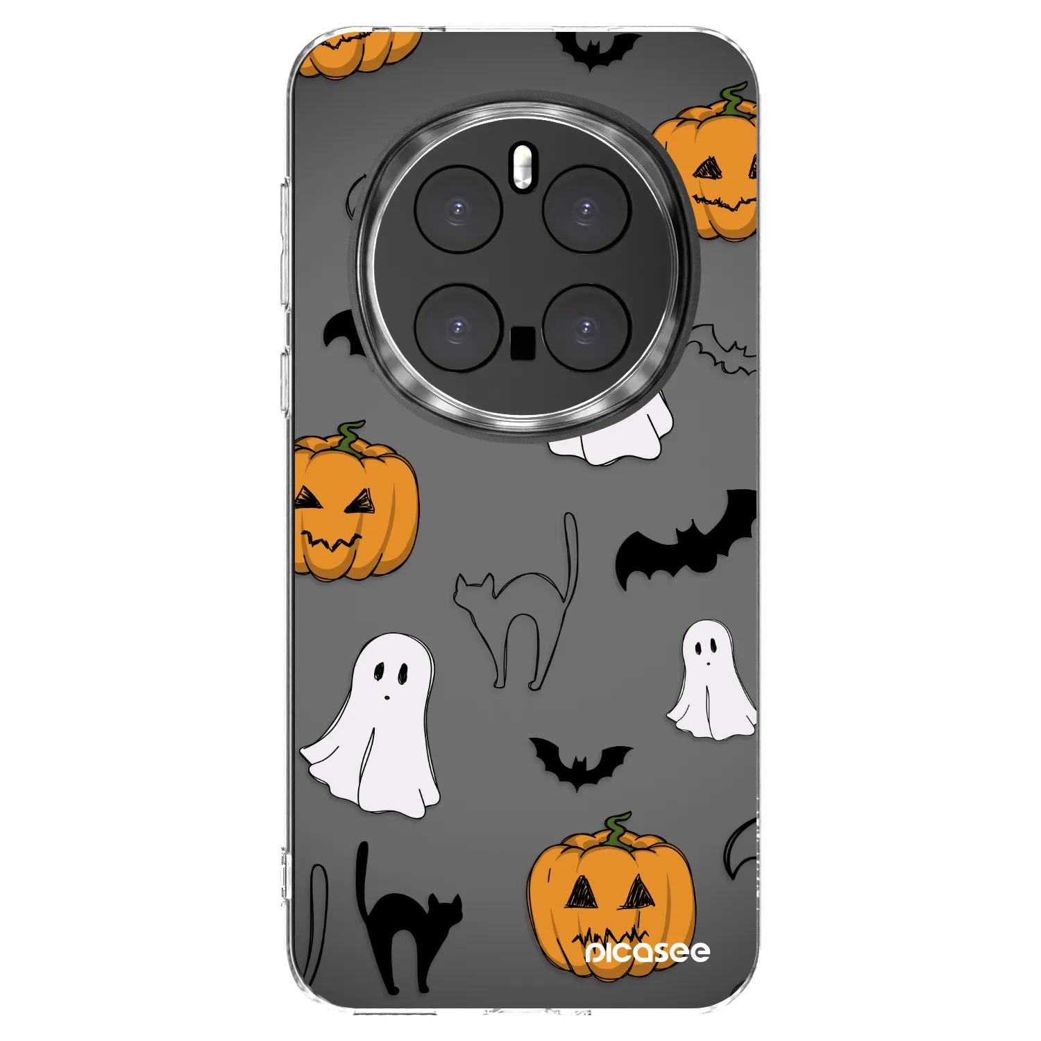 Picasee διαφανής θήκη σιλικόνης Honor Magic7 Pro 5G - Spooky crew