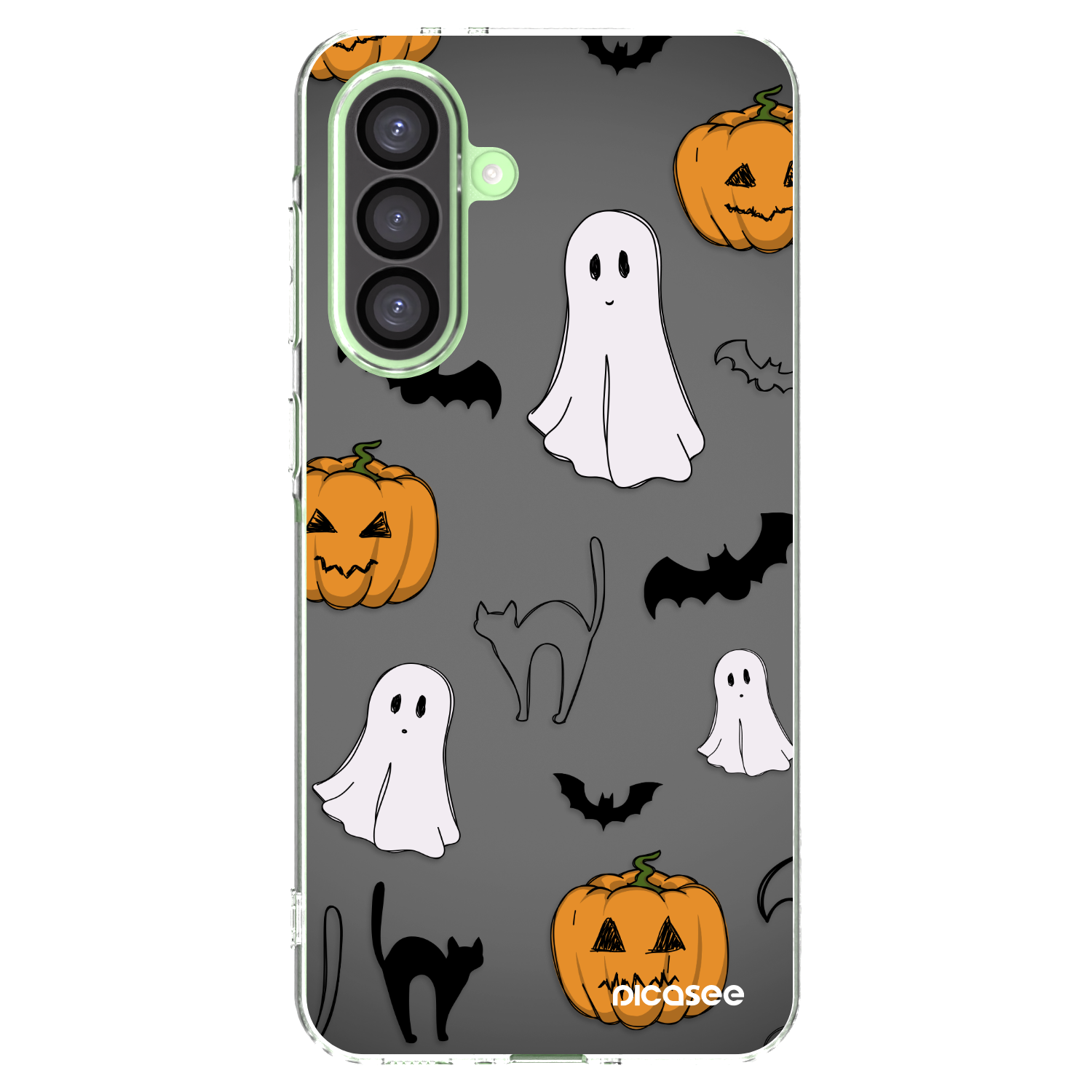 Picasee διαφανής θήκη σιλικόνης Samsung Galaxy A26 5G A266B - Spooky crew