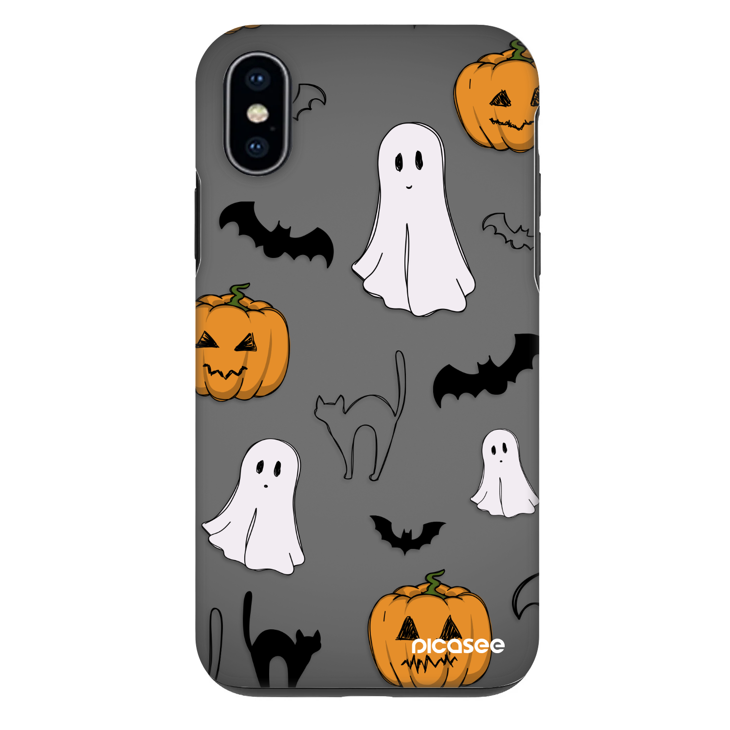 Picasee Fashion Case για Apple iPhone X/XS - Spooky crew