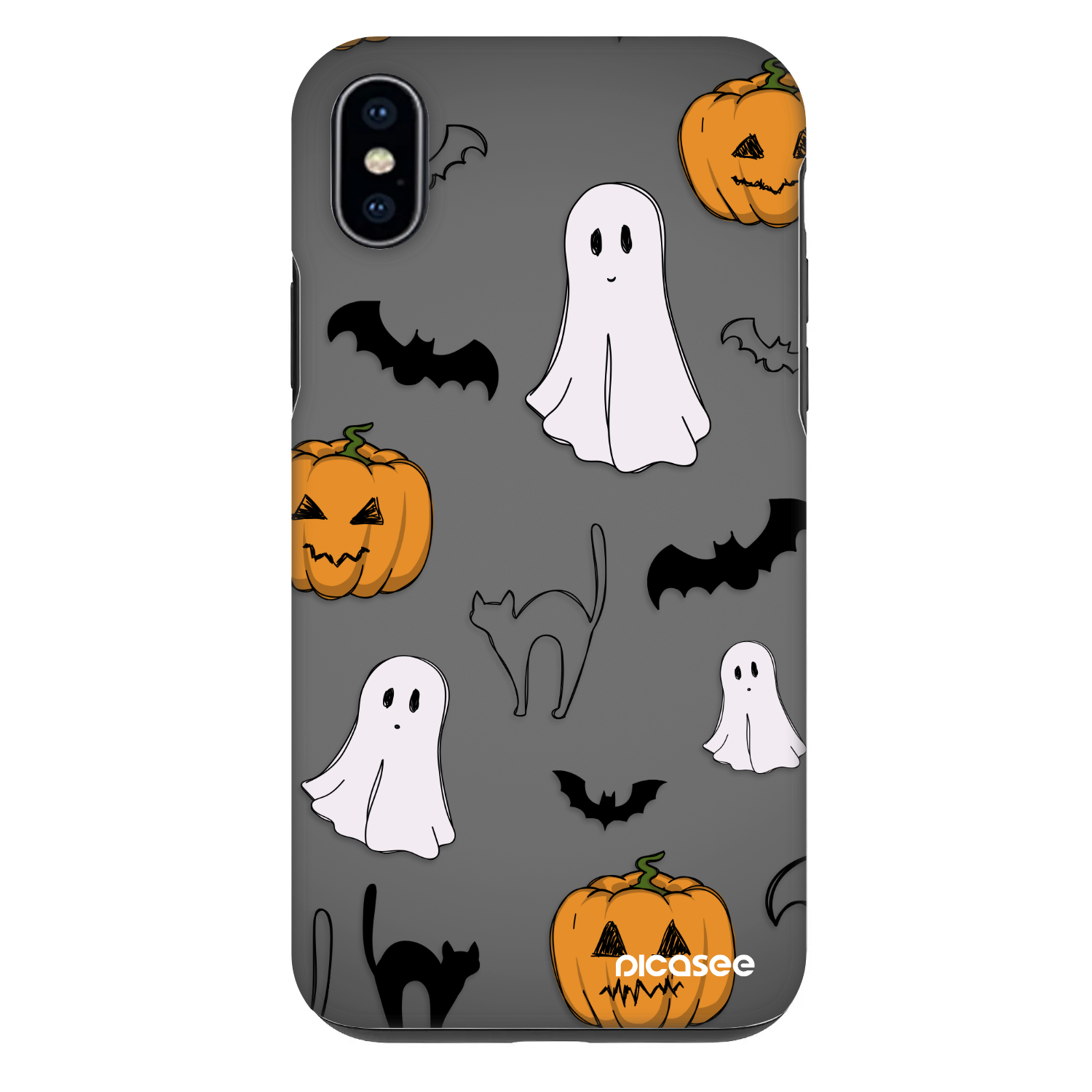 Picasee Fashion Case για Apple iPhone XS Max - Spooky crew