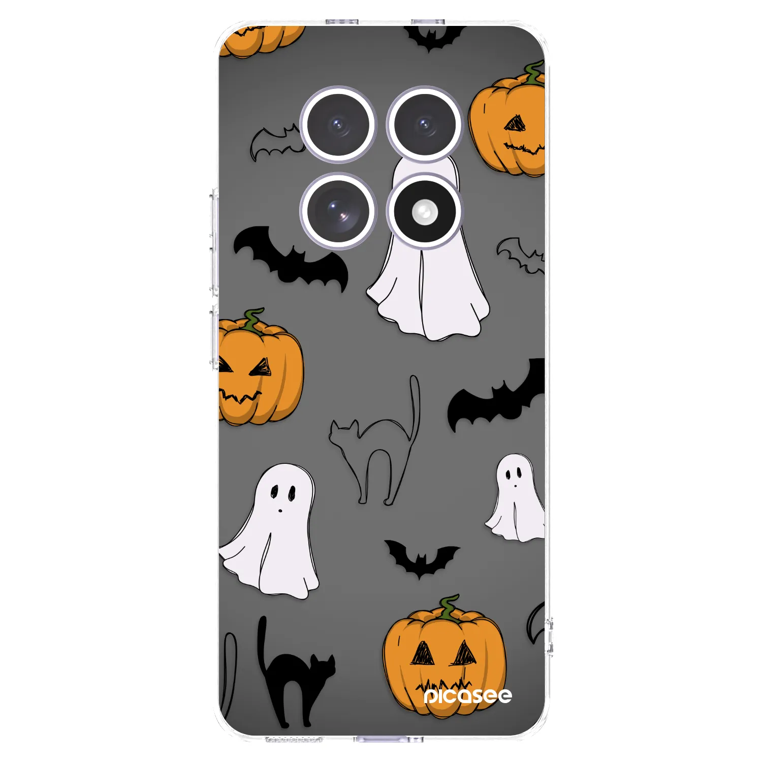 Picasee διαφανής θήκη σιλικόνης Xiaomi Redmi Note 15 4G - Spooky crew