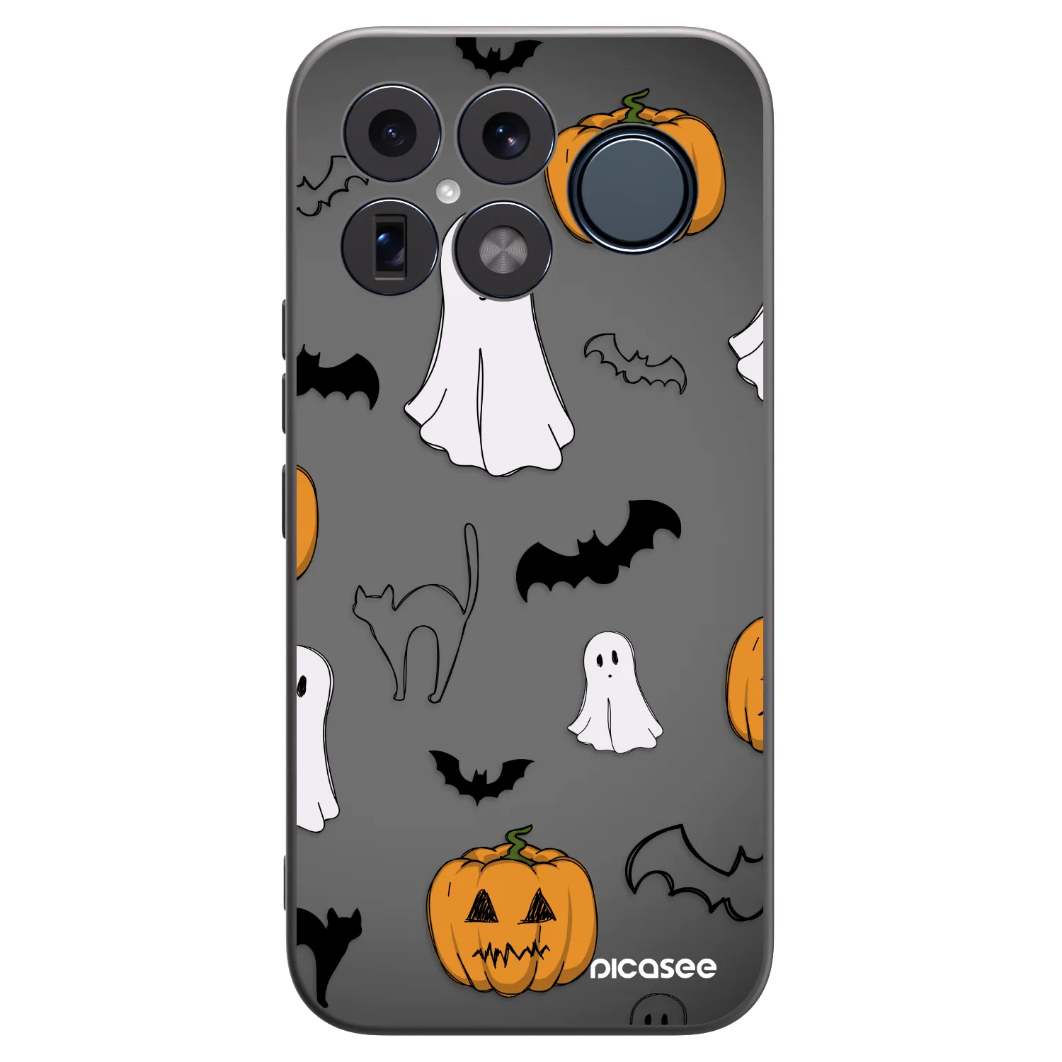 Picasee Μαύρη θήκη σιλικόνης για Xiaomi Poco F8 Ultra - Spooky crew