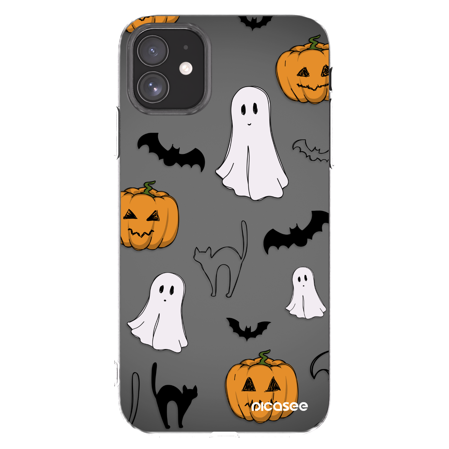 Picasee διαφανής θήκη σιλικόνης Apple iPhone 11 - Spooky crew