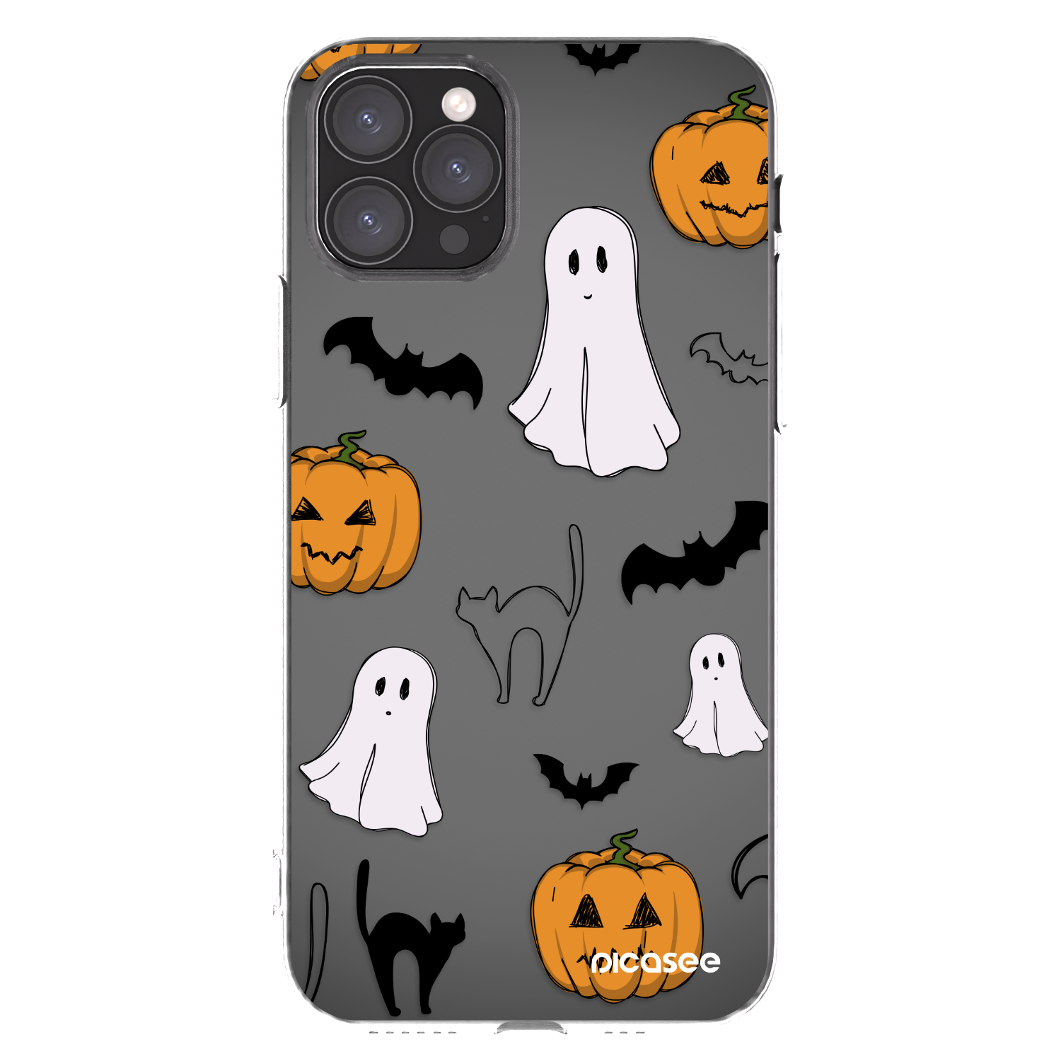 Picasee διαφανής θήκη σιλικόνης Apple iPhone 11 Pro - Spooky crew