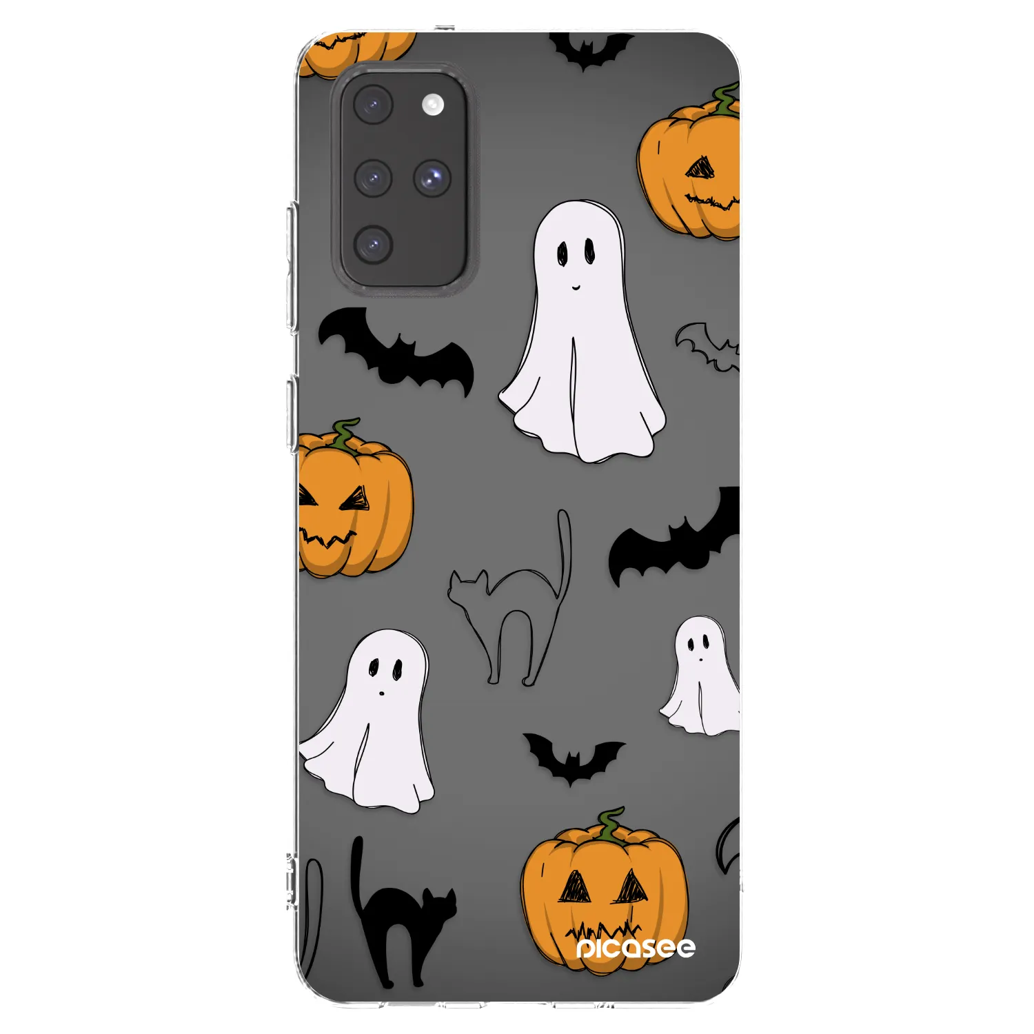 Picasee διαφανής θήκη σιλικόνης Samsung Galaxy S20+ G985F - Spooky crew