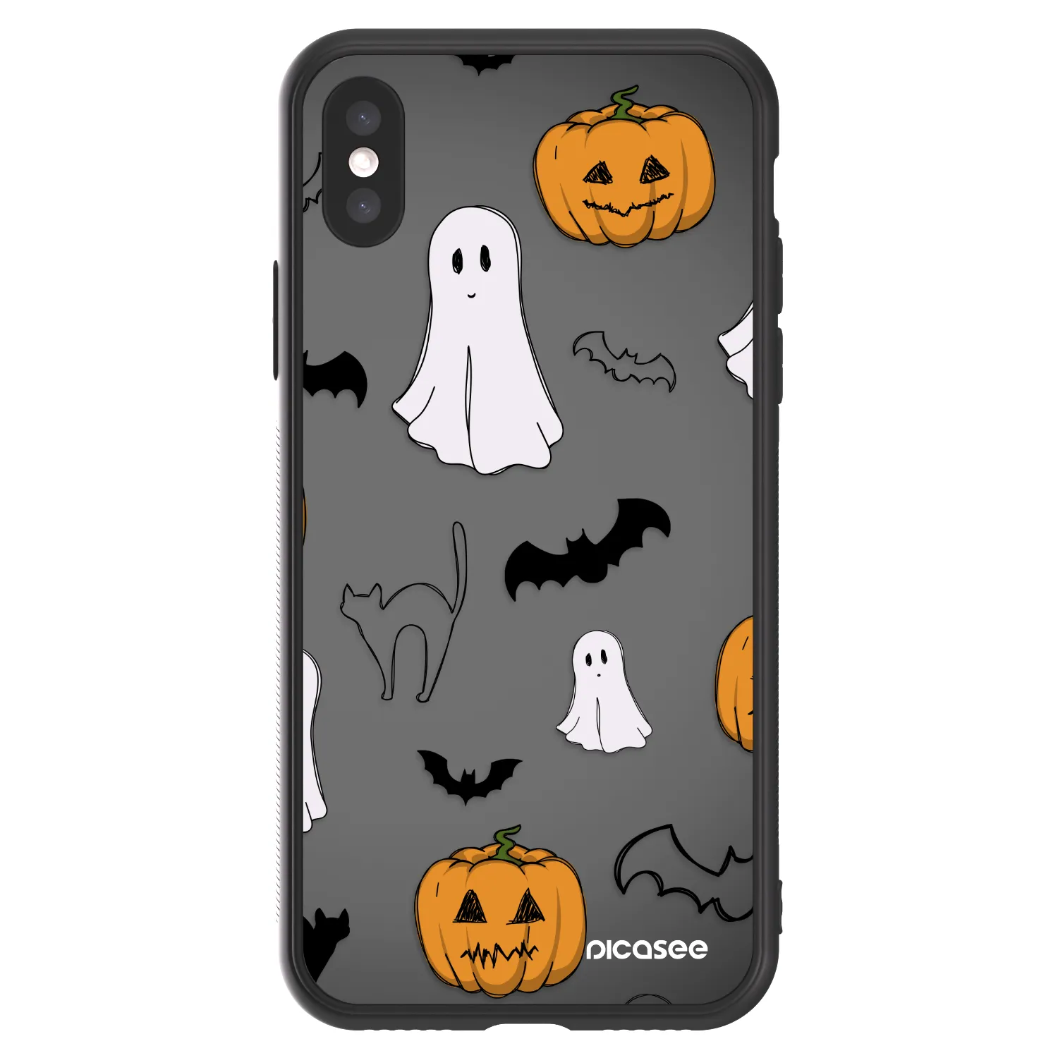 Picasee ULTIMATE CASE για Apple iPhone X/XS - Spooky crew