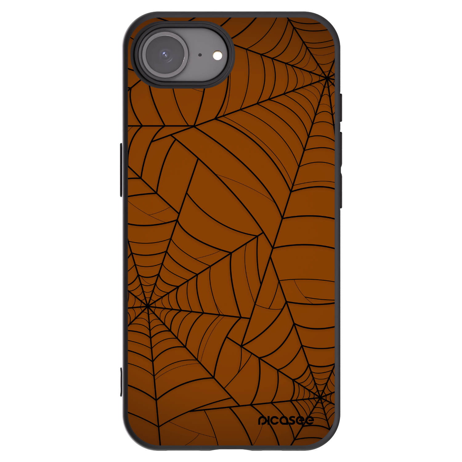 Picasee Μαύρη θήκη σιλικόνης για Apple iPhone 16e - Web