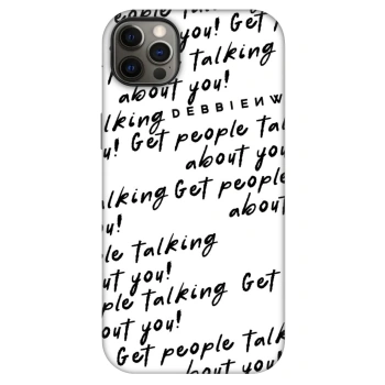 Θήκη για Apple iPhone 12 Pro Max - GET PEOPLE TALK ABOUT YOU